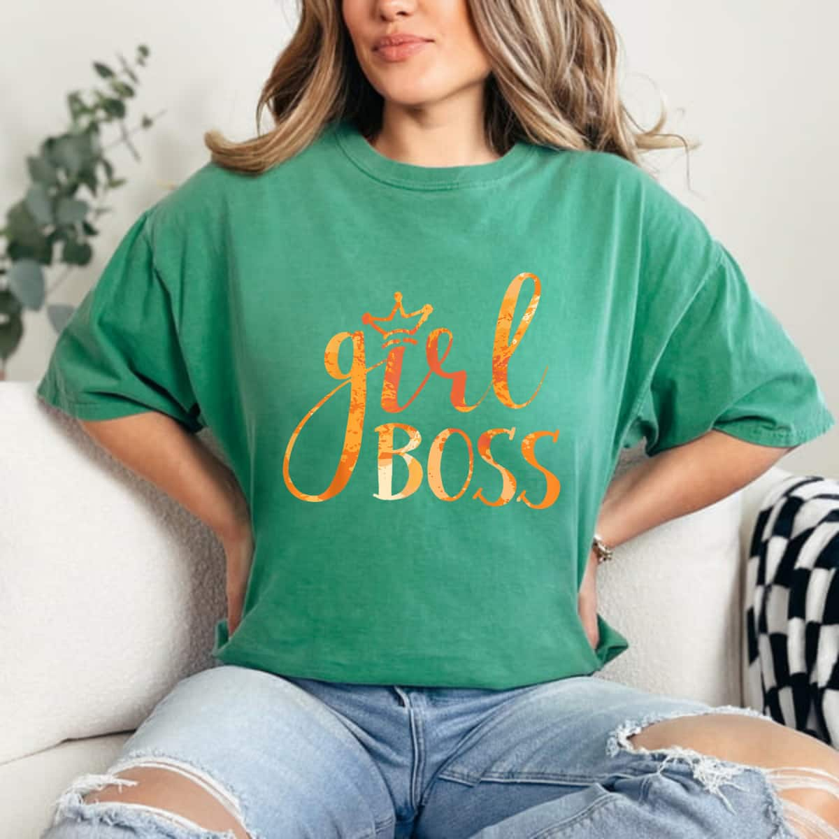 Strong Women Girl Boss Feminist Gift T-Shirt