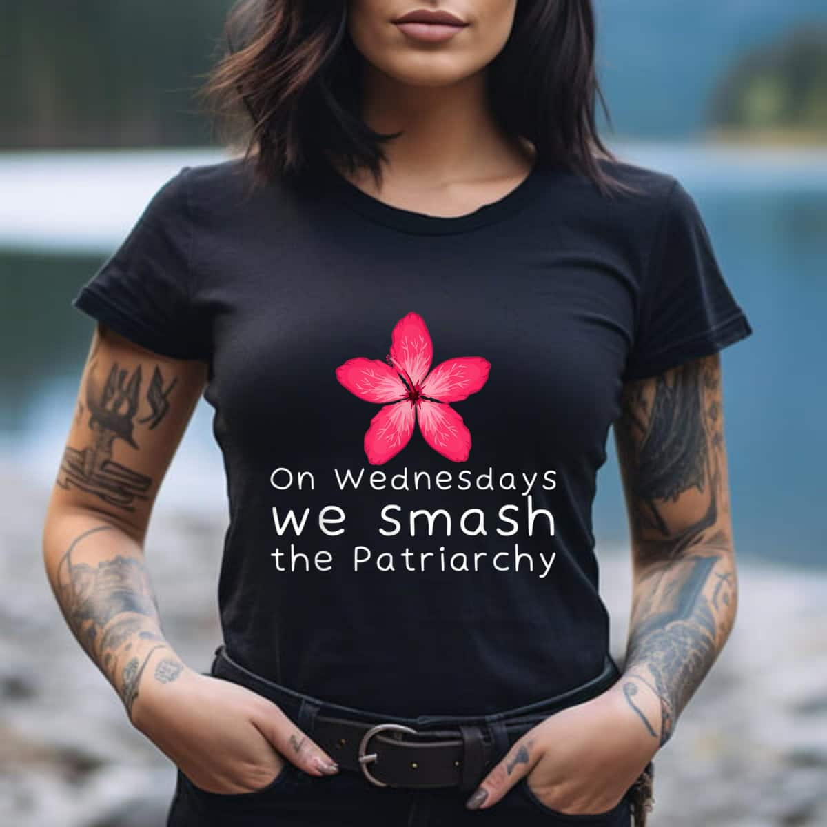 Strong Women We Smash The Patriarchy Feminist T-Shirt