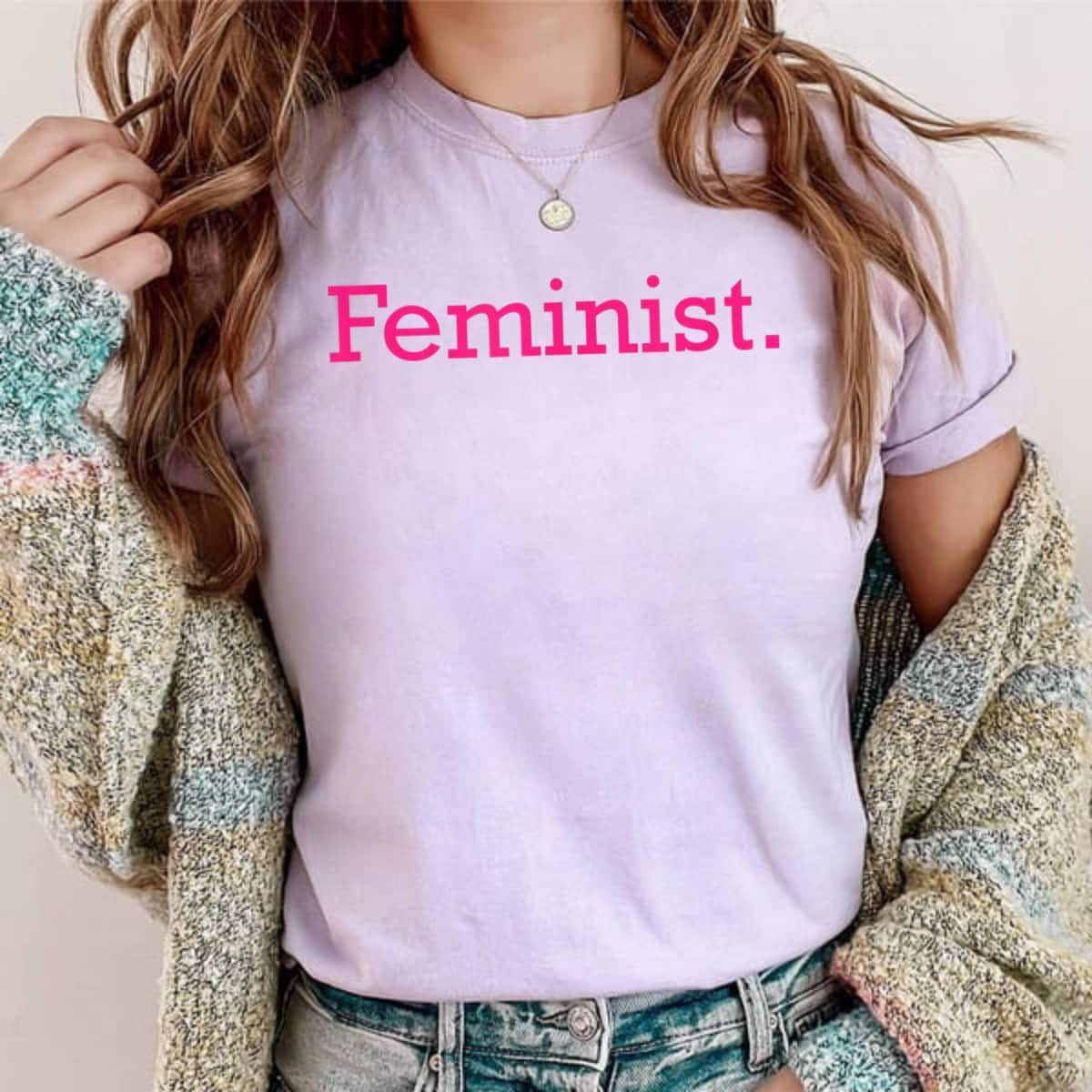 Strong Women Feminist Minimal Resist Patriarchy Empowerment T-Shirt