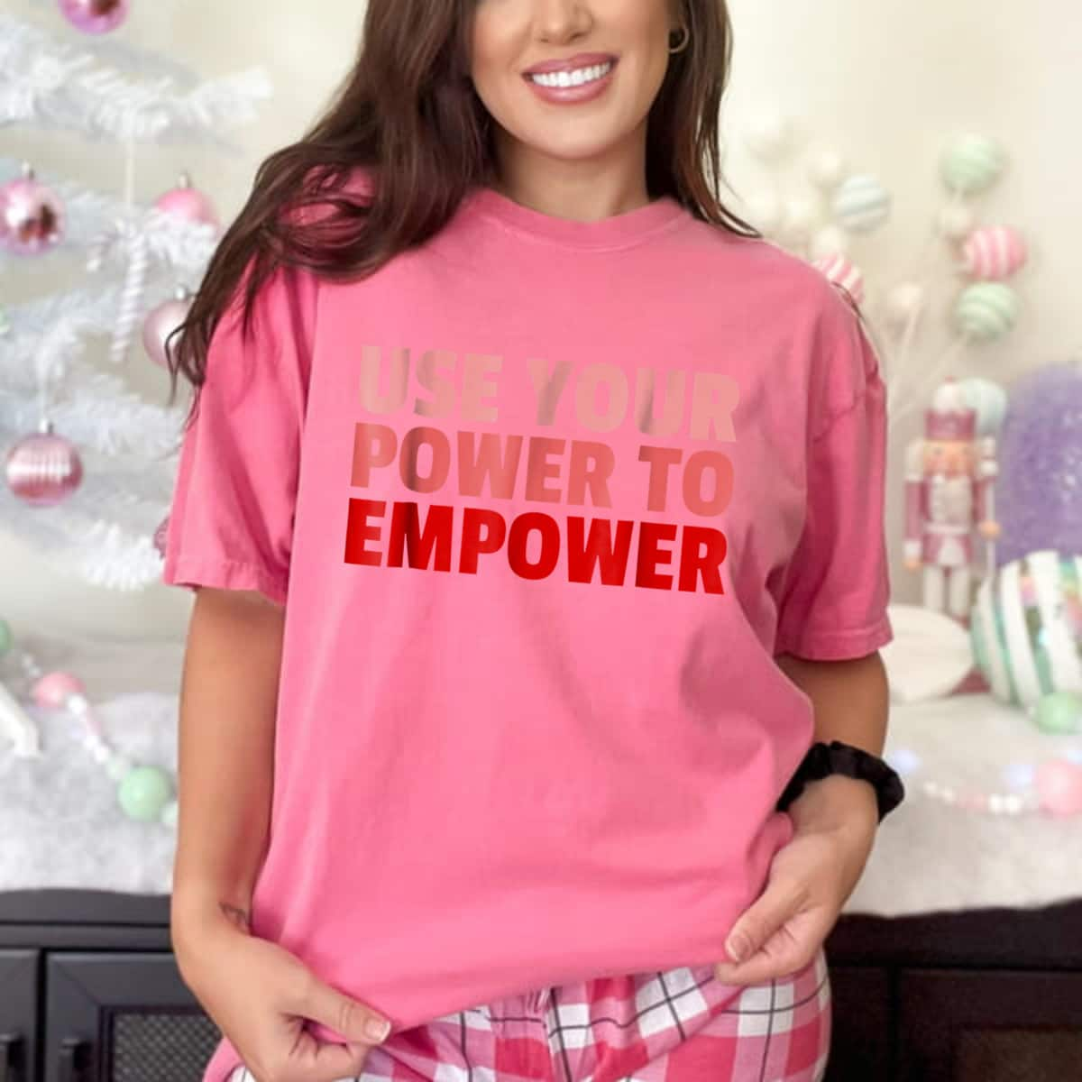 Empowerment Strong Women Use Your Power To Empower Feminist T-Shirt Gift