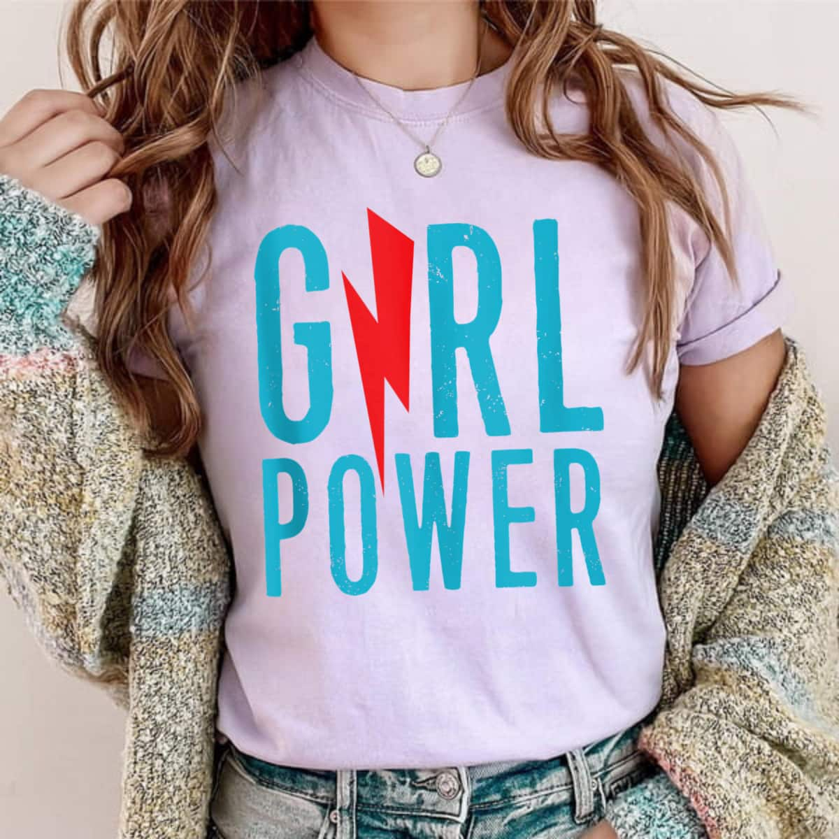 Girl Power Strong Women T-Shirt Gift