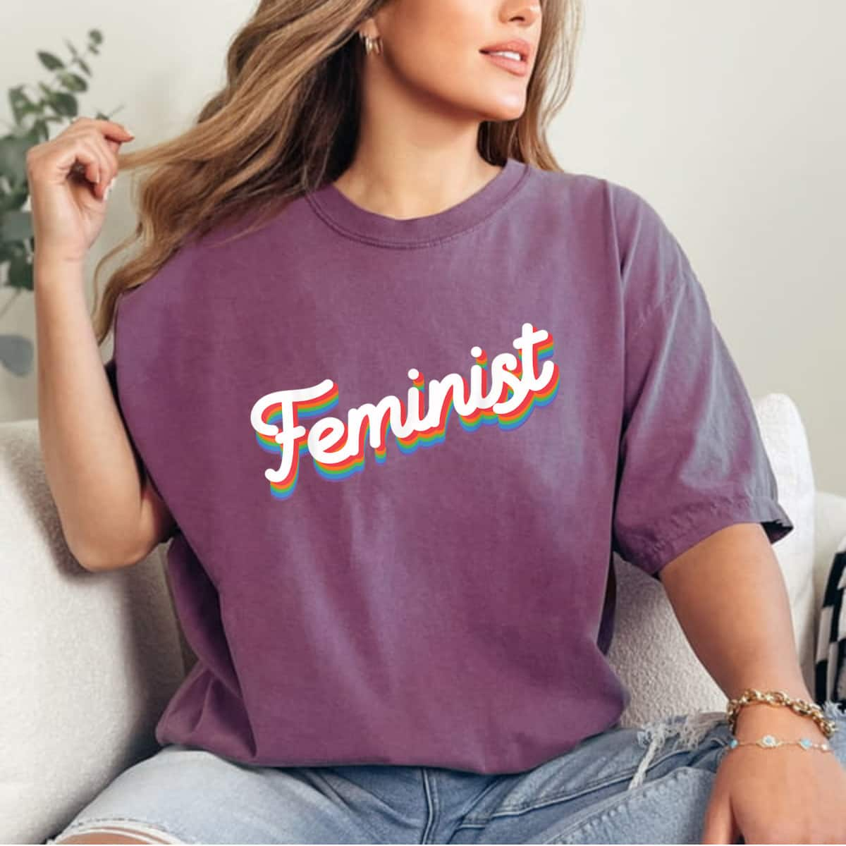 Strong Women Feminist Empowerment Girl Power T-Shirt Gift