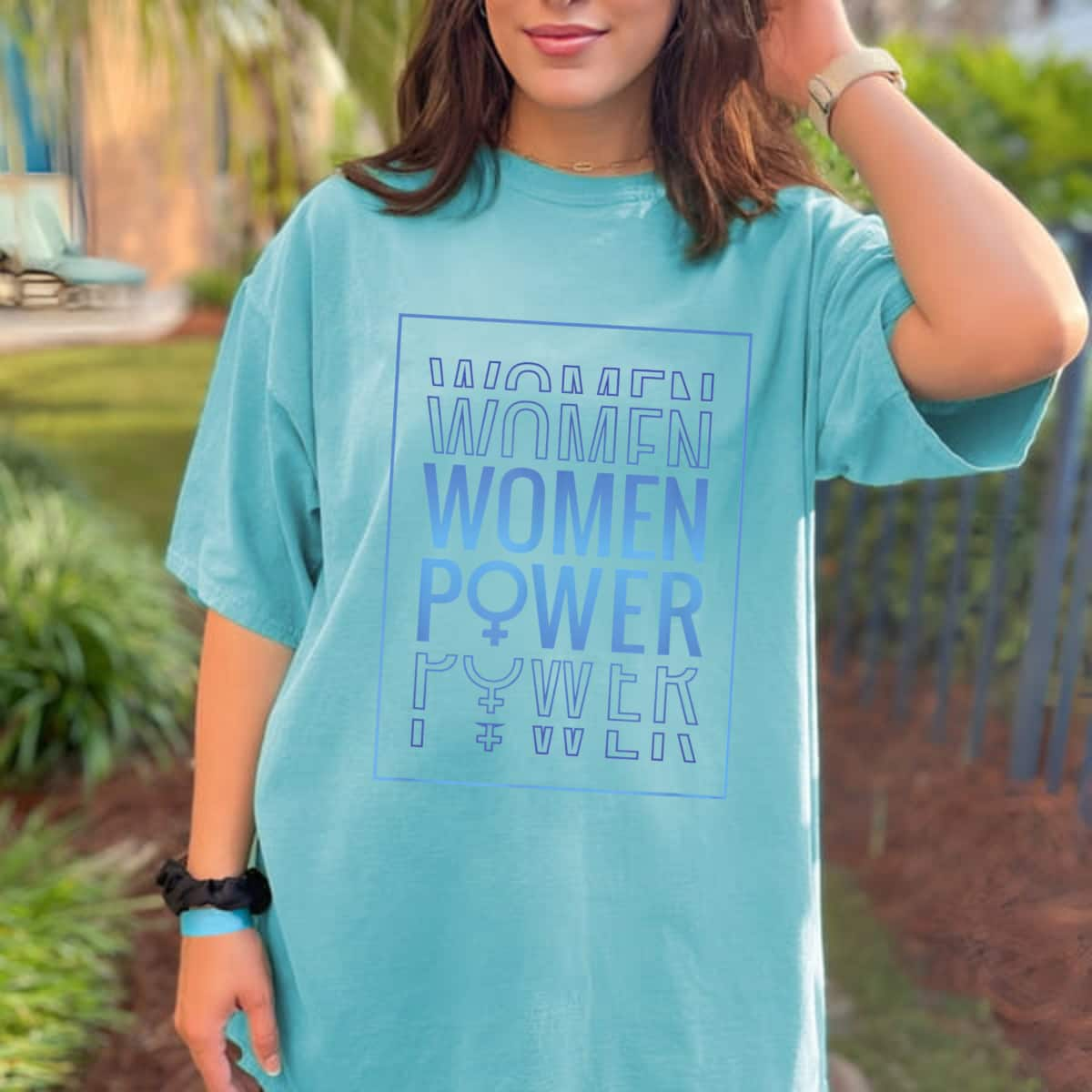 Strong Women Power Retro Feminist Equal Rights T-Shirt