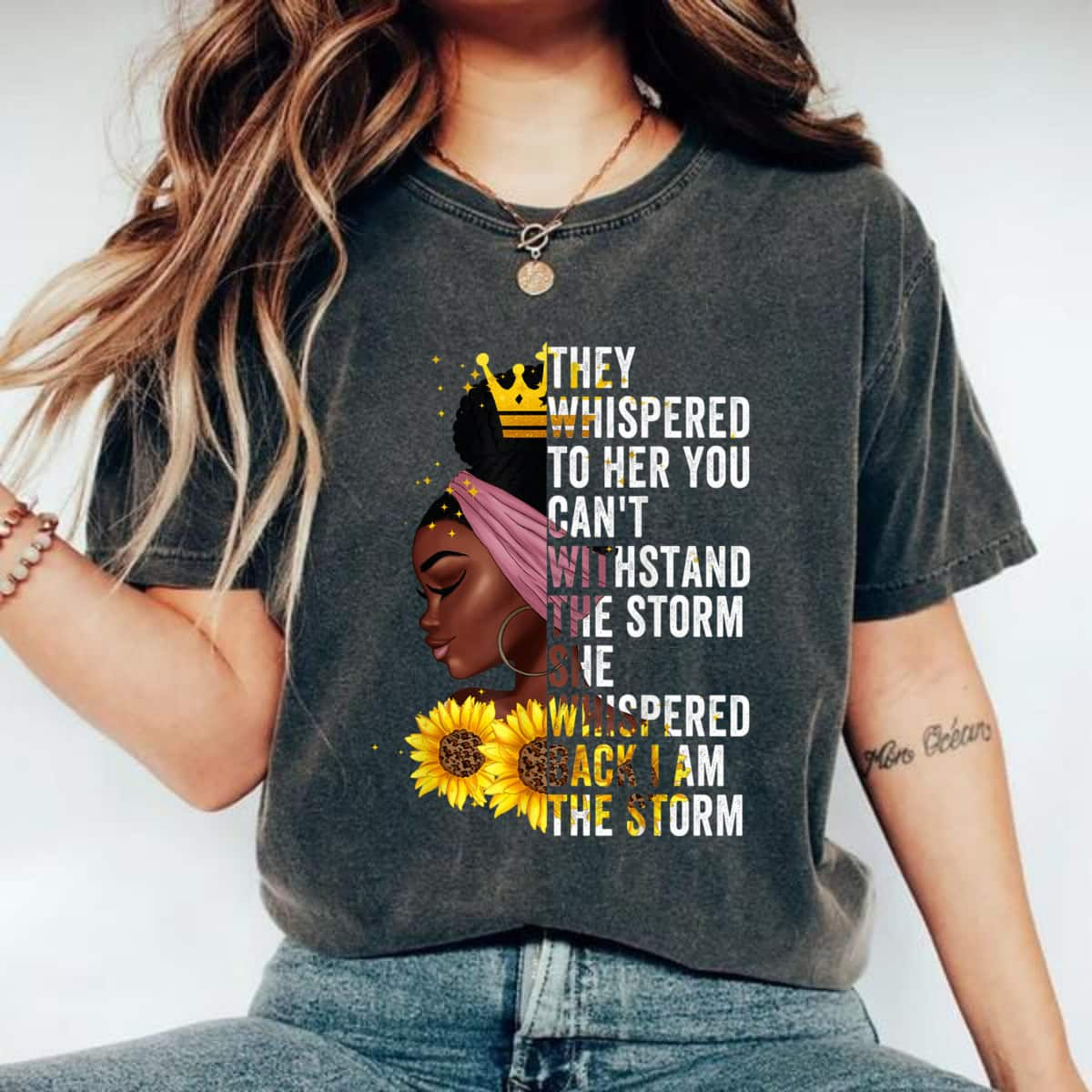 Strong Women Black History Month I Am The Storm T-Shirt