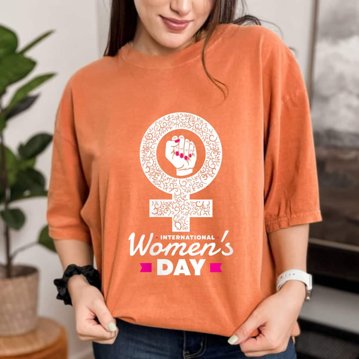 Strong Women International Women's Day Women's Rights T-Shirt