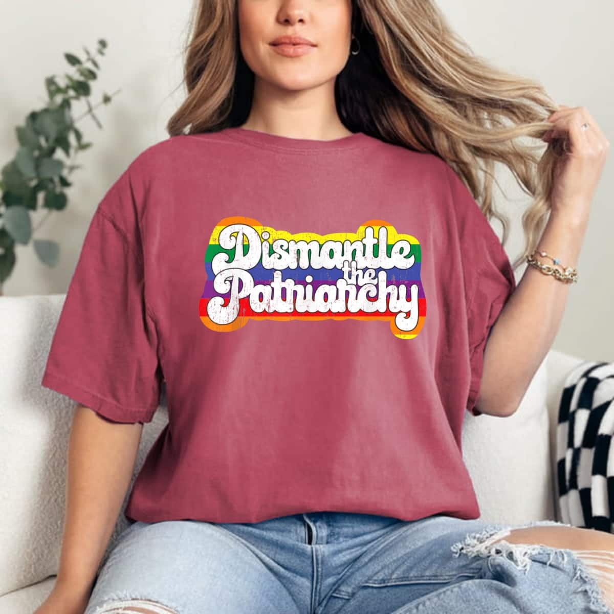 Strong Women Dismantle The Patriarchy T-Shirt