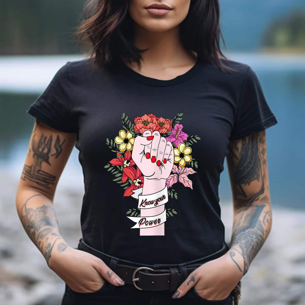 Strong Women Know Your Power T-Shirt