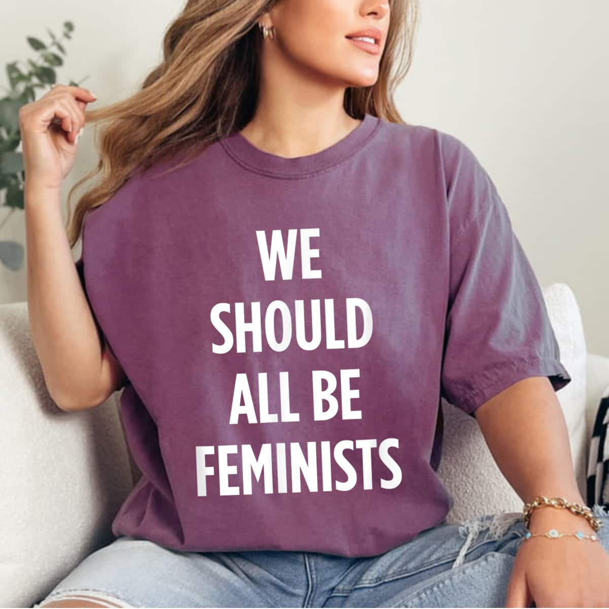 Strong Women Feminism We Should All Be T-Shirt