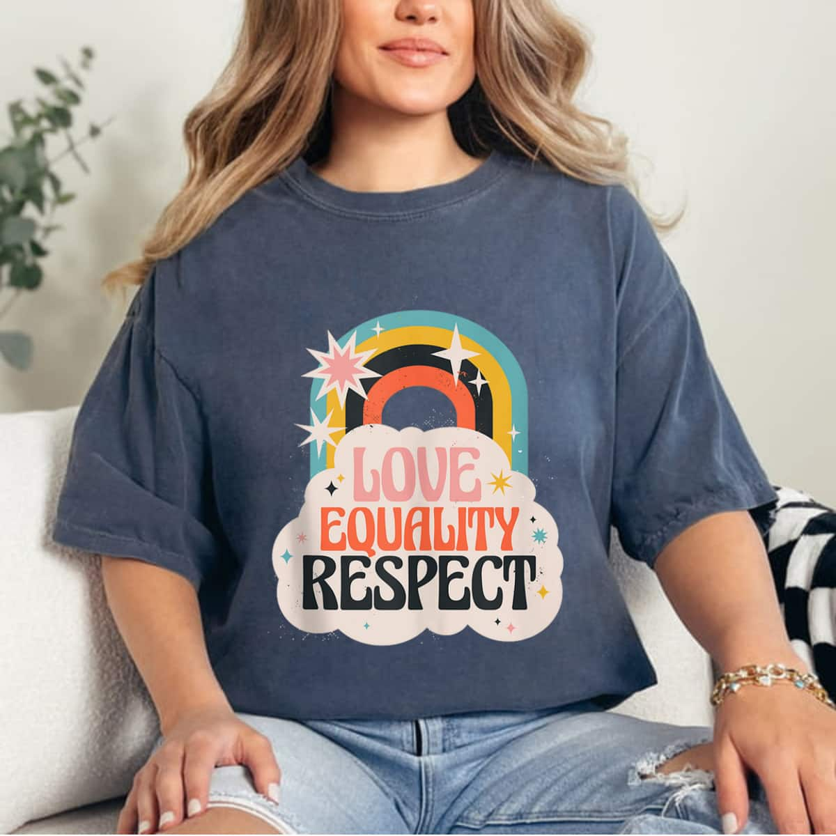 Love Equality Respect Equality Social Justice T-Shirt