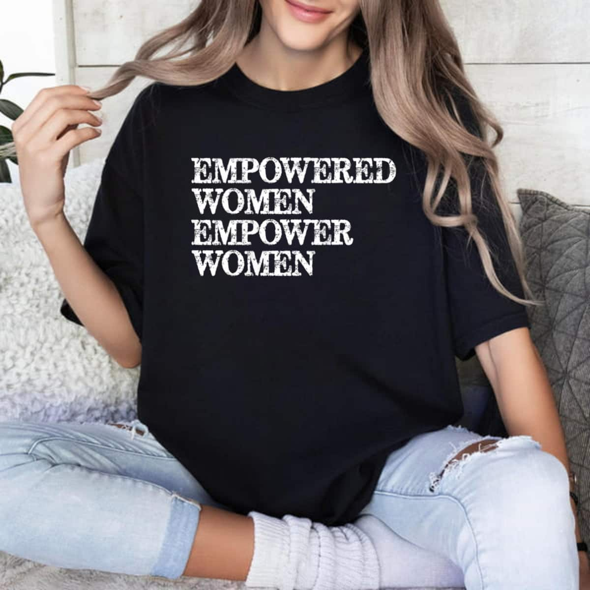 Strong Women Empowered Empower Women Feminism T-Shirt