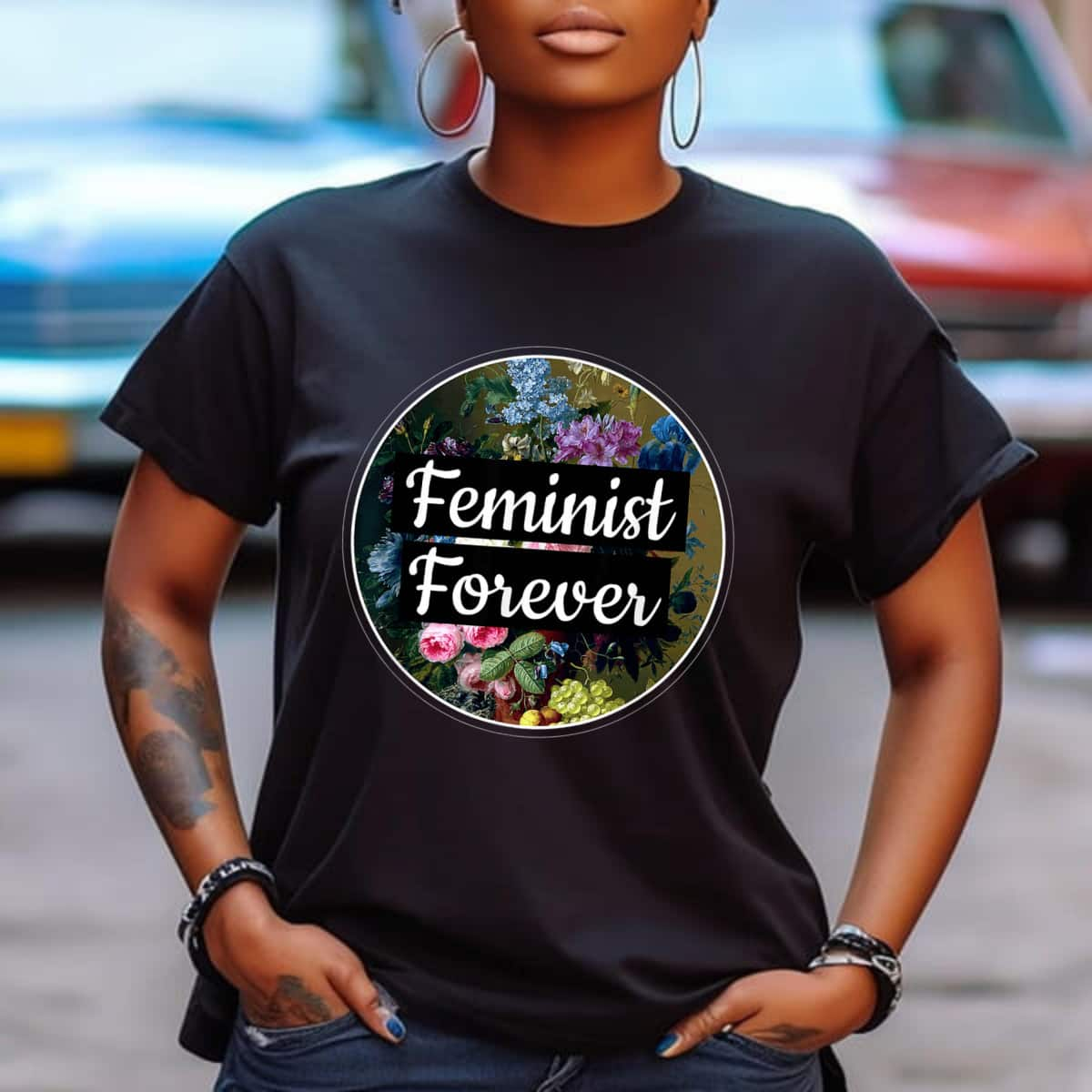 Strong Women Feminist Forever Empowerment T-Shirt