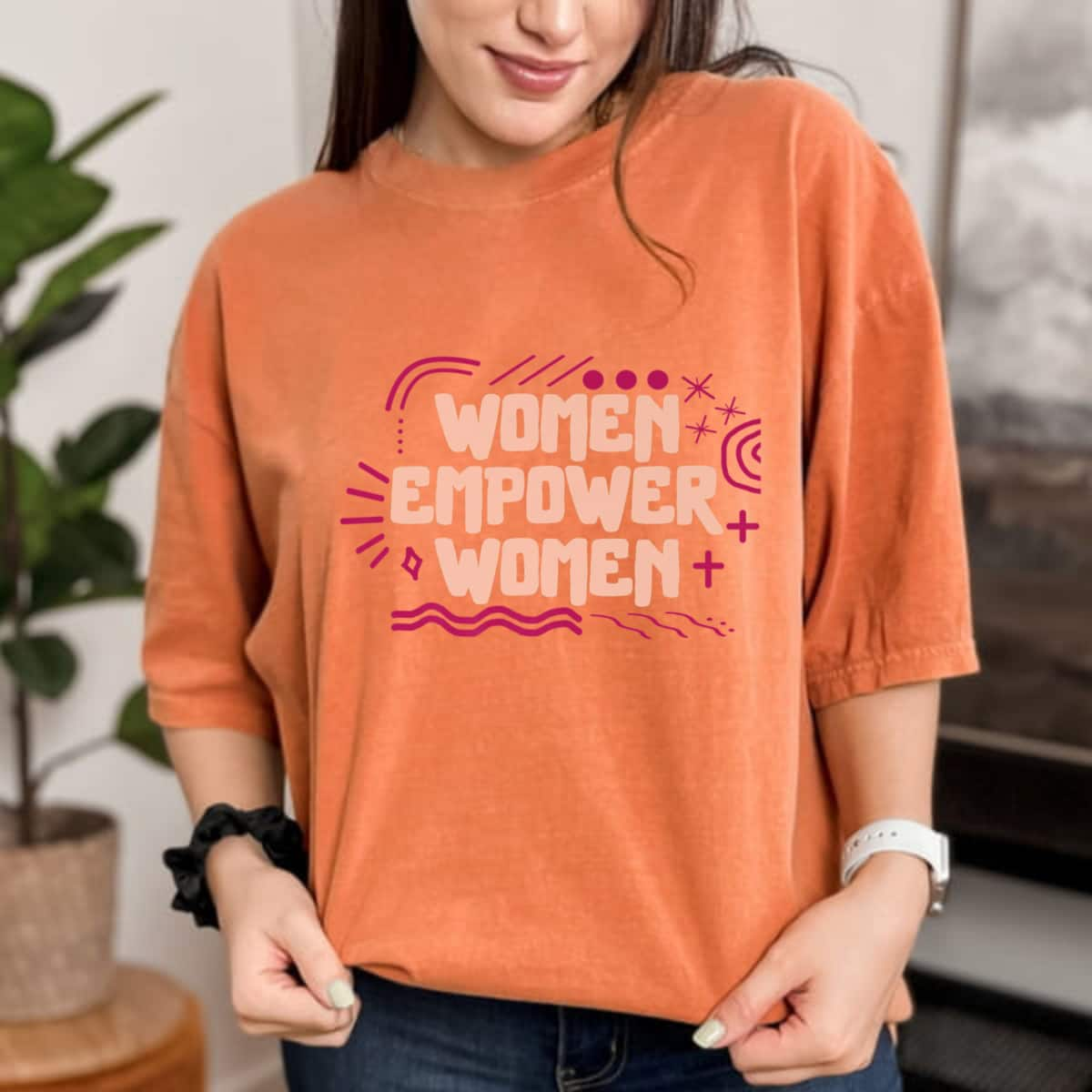 Strong Women Feminist Empower Women's Rights T-Shirt