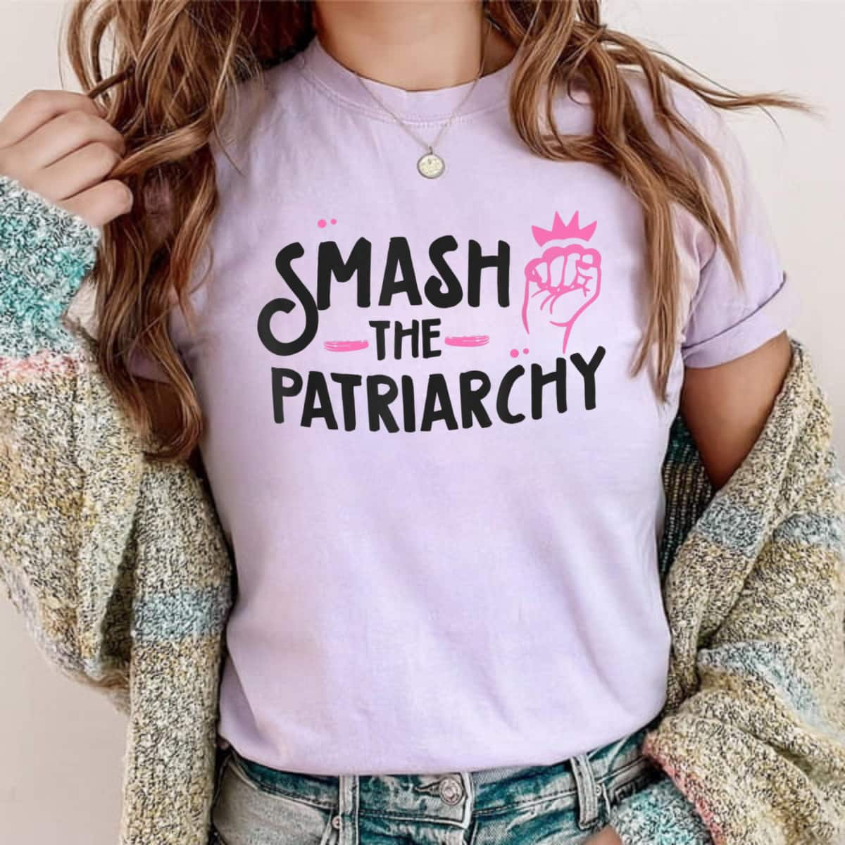 Strong Women Feminist Smash The Patriarchy Empowerment Women's Rights T-Shirt