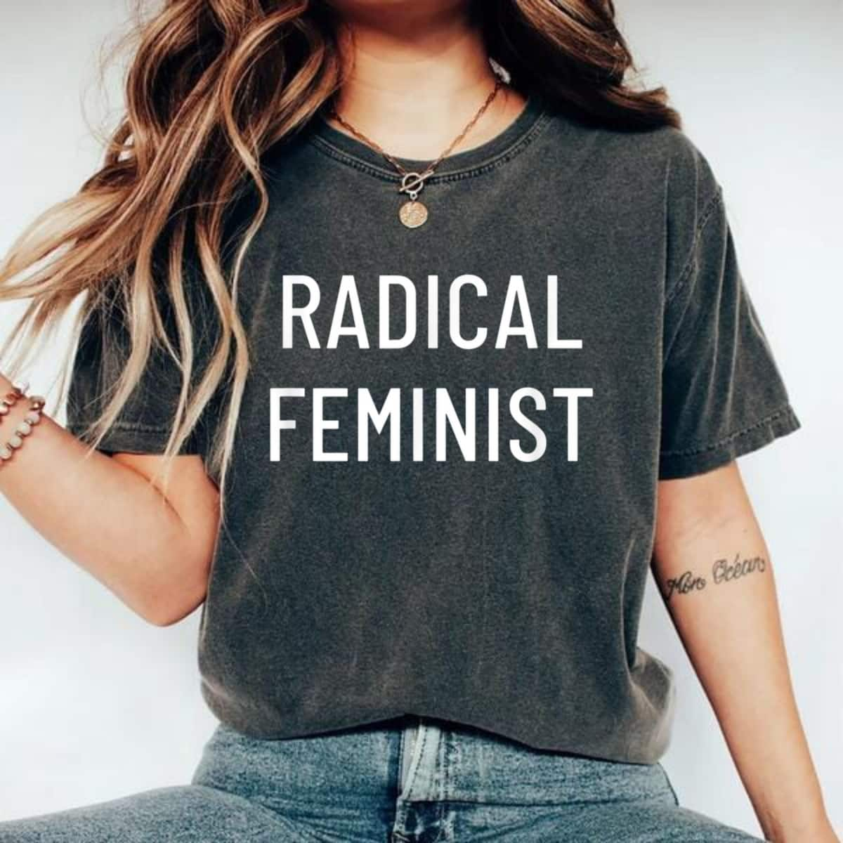 Strong Women Radical Feminist Empowerment women's rights T-Shirt