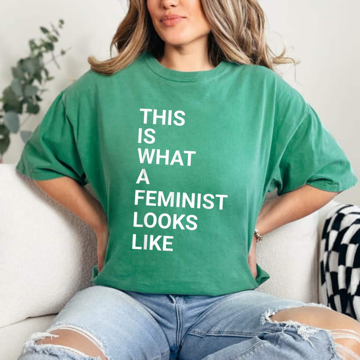 Strong Women This Is What A Feminist Looks Like Feminism T-Shirt