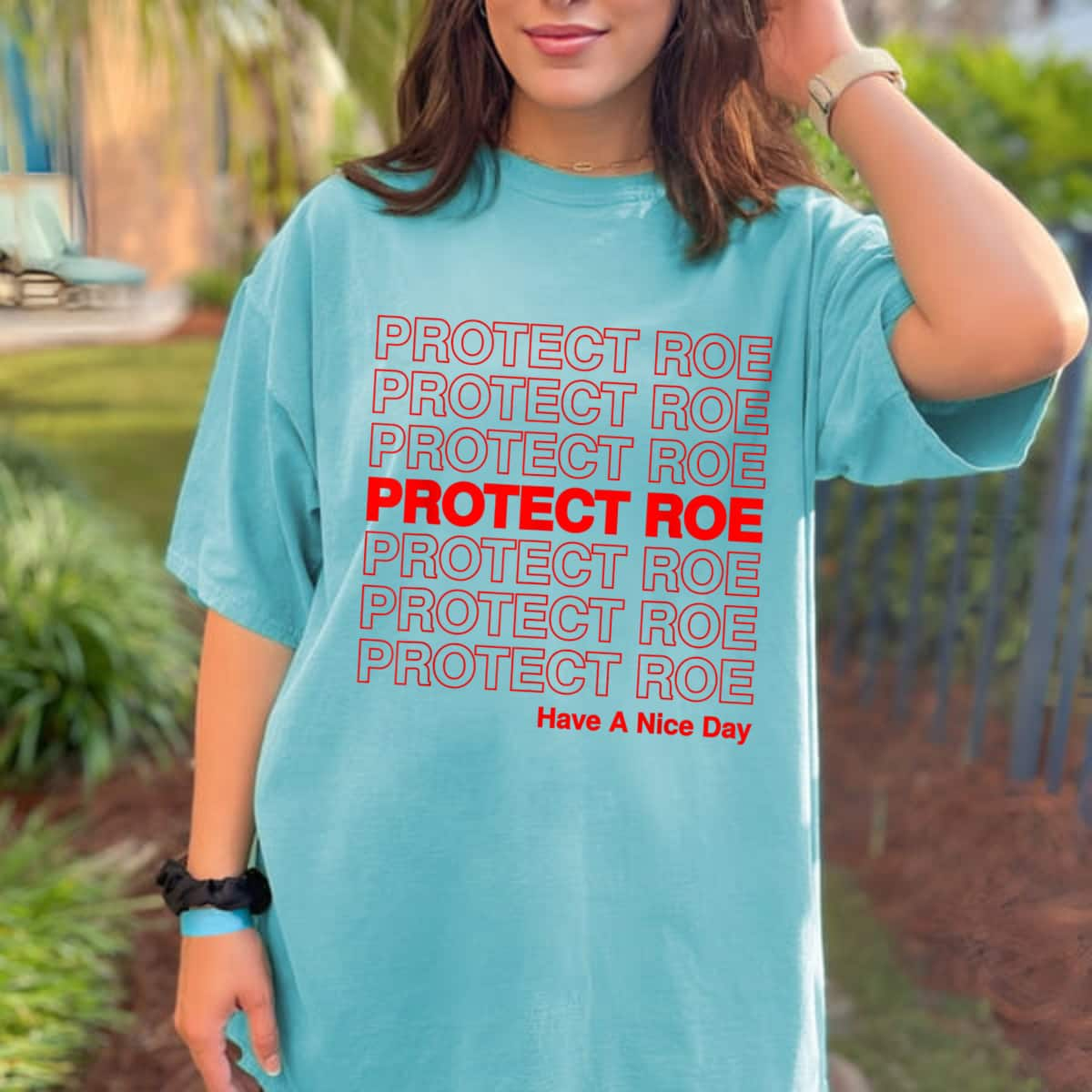 Strong Women Protect Roe V Wade Pro Choice Feminist Reproductive Rights T-Shirt