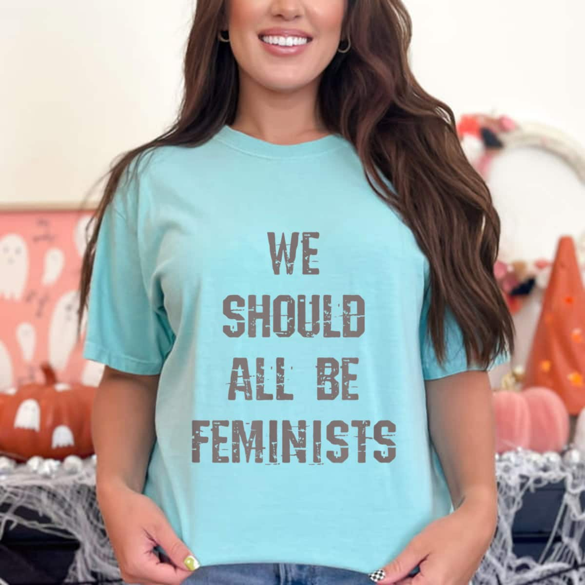 Strong Women We Should All Be Feminists Graphic T-Shirt