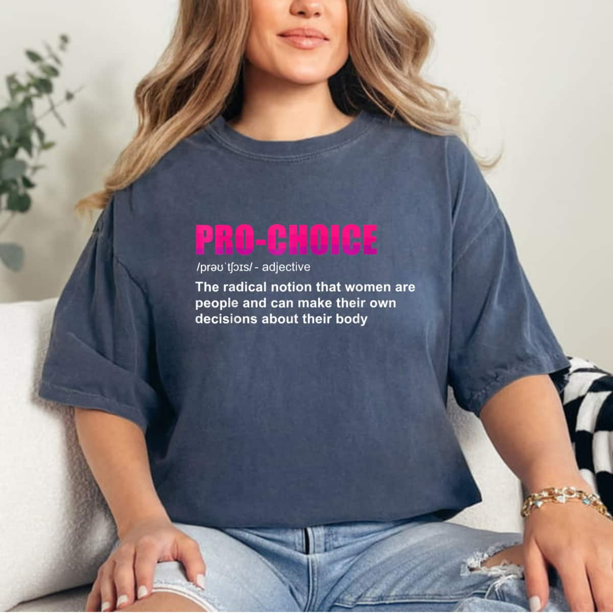 Strong Women Pro Choice Feminist Rights My Choice T-Shirt