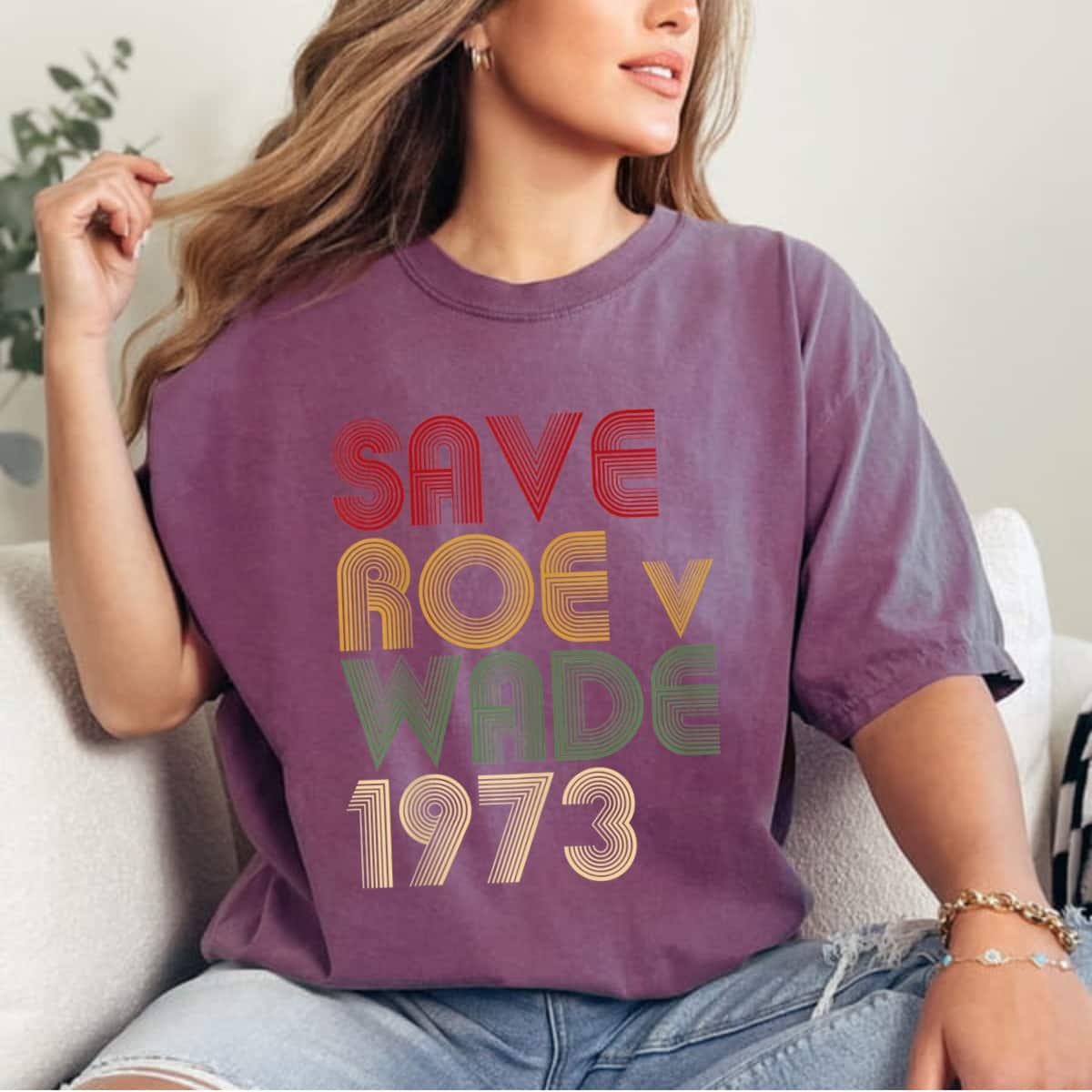 Strong Women Save Roe V Wade Pro Choice Protest Feminist T-Shirt