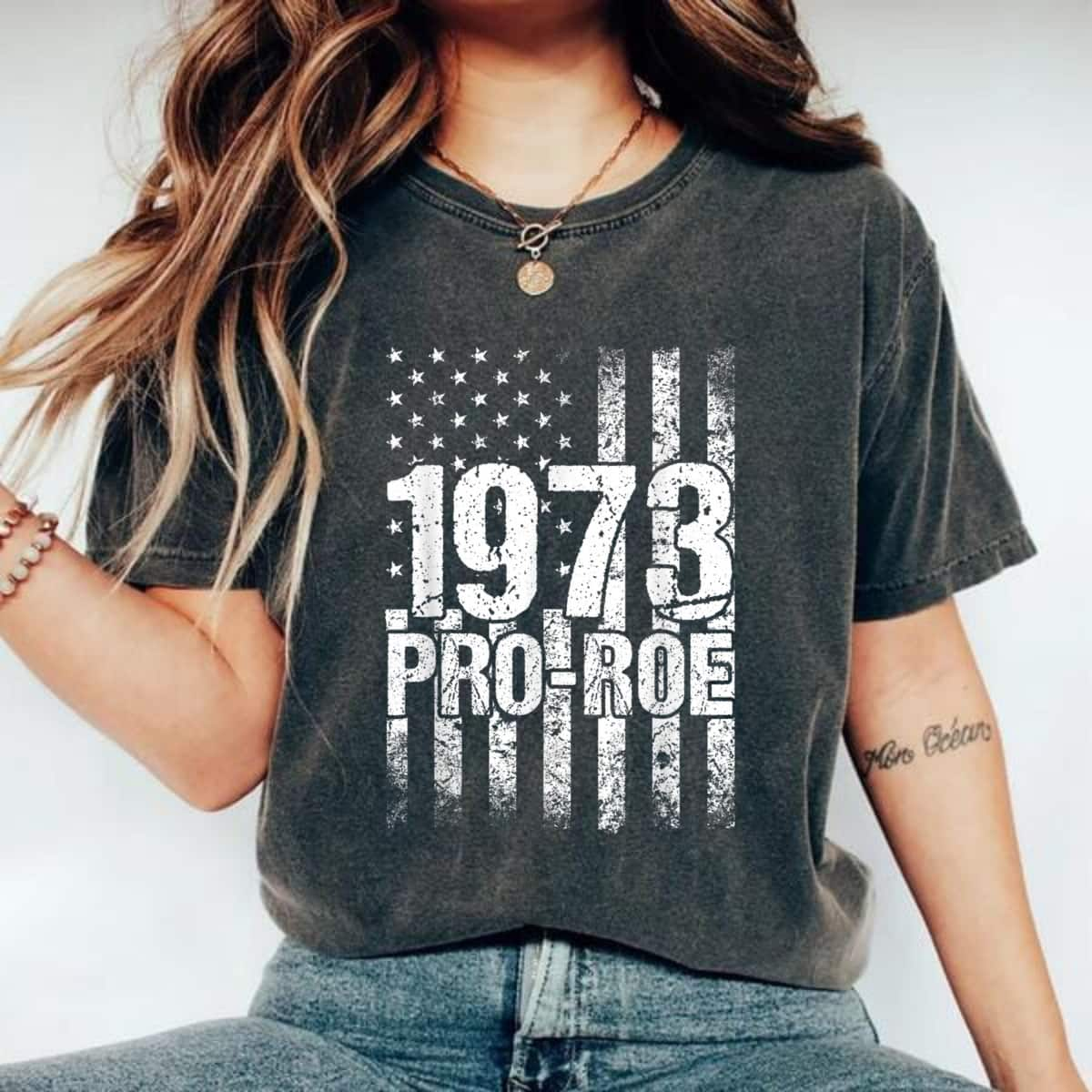 Strong Women Pro 1973 Roe Pro Choice 1973 Rights Feminism Protect T-Shirt