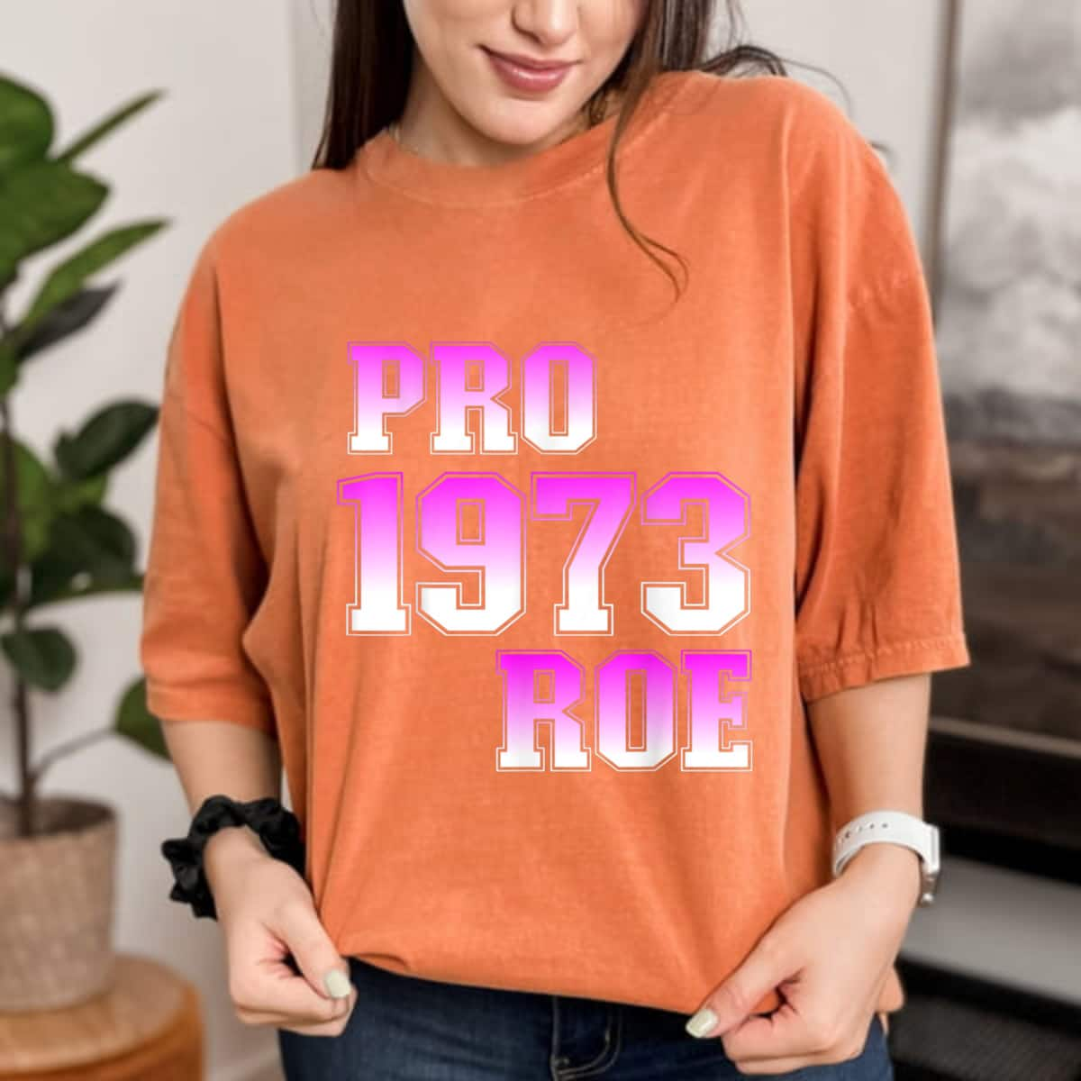 Strong Women Pro-Choice 1973 Protect Roe V Wade T-Shirt