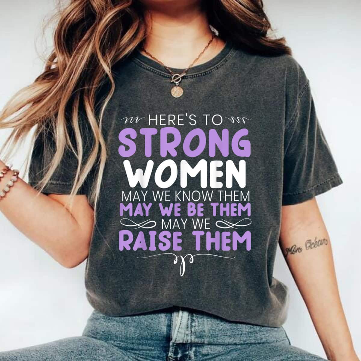 Strong Women Feminist Feminism Women Up Gender Equality T-Shirt