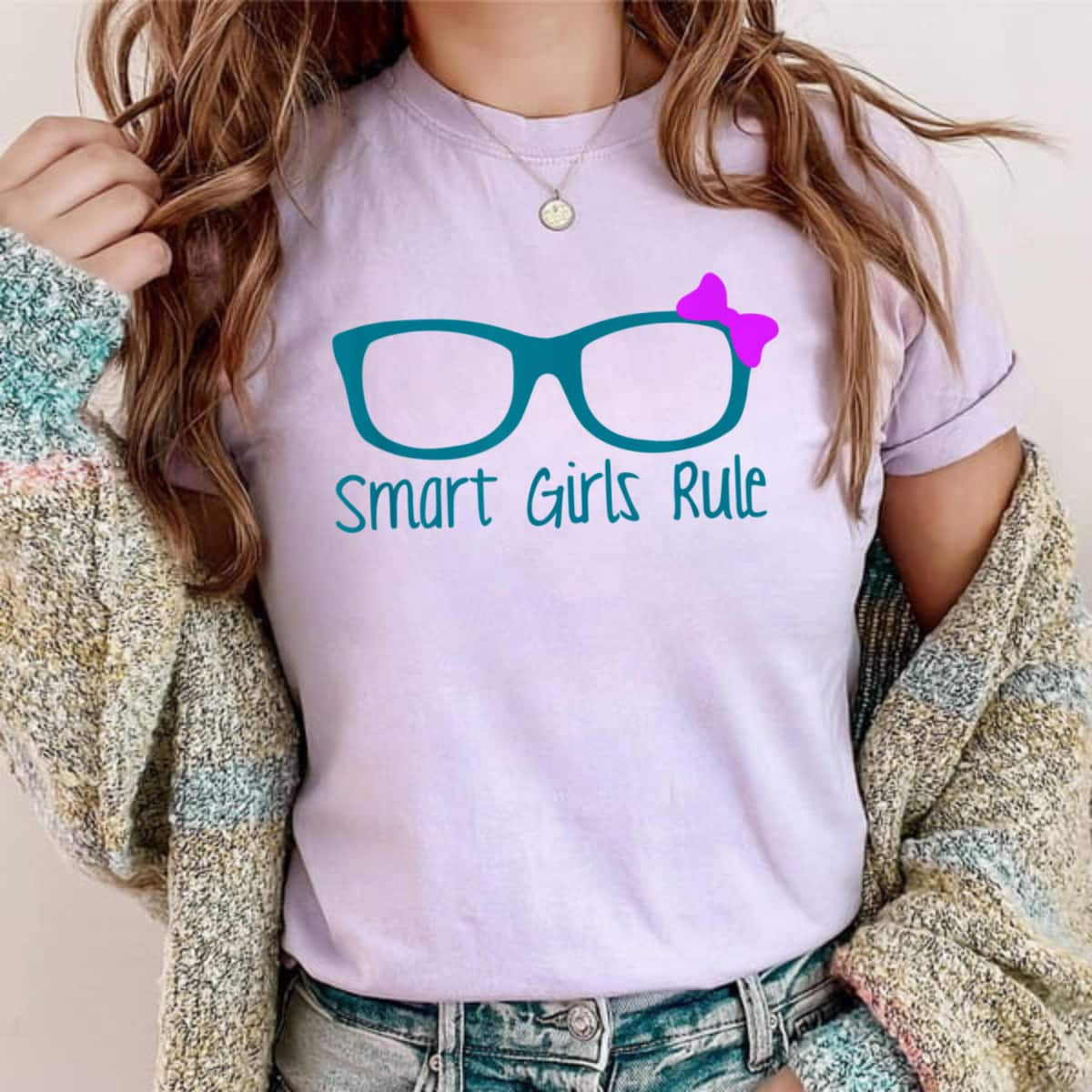 Smart Girls Rule Great Girl Power T-Shirt