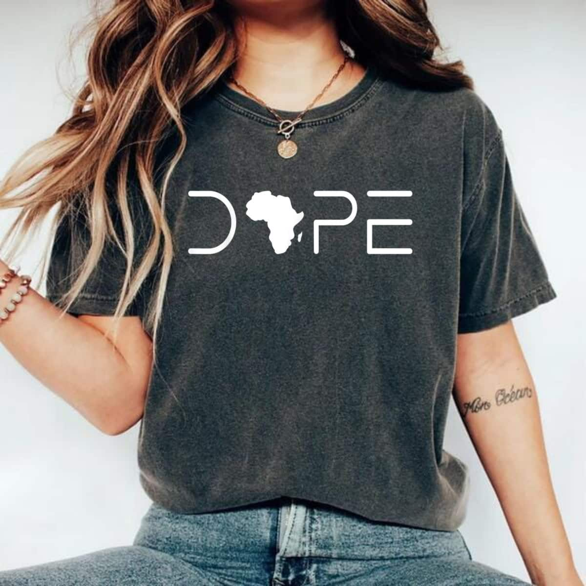 Dope Black Girl Power - Empowering African American T-Shirt