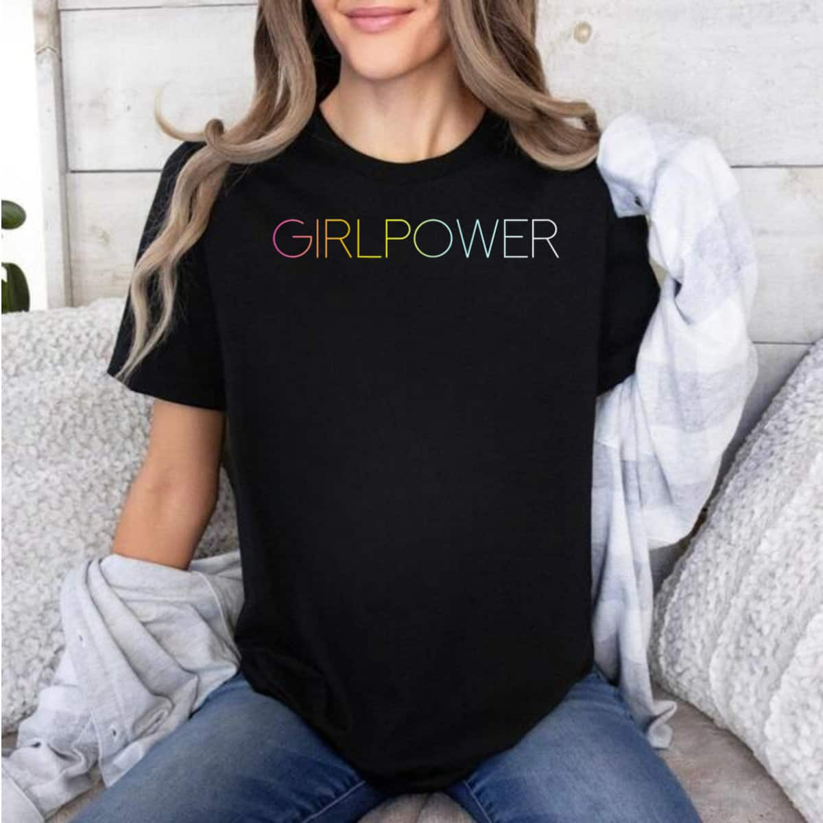 Womens Girl Power T-Shirt