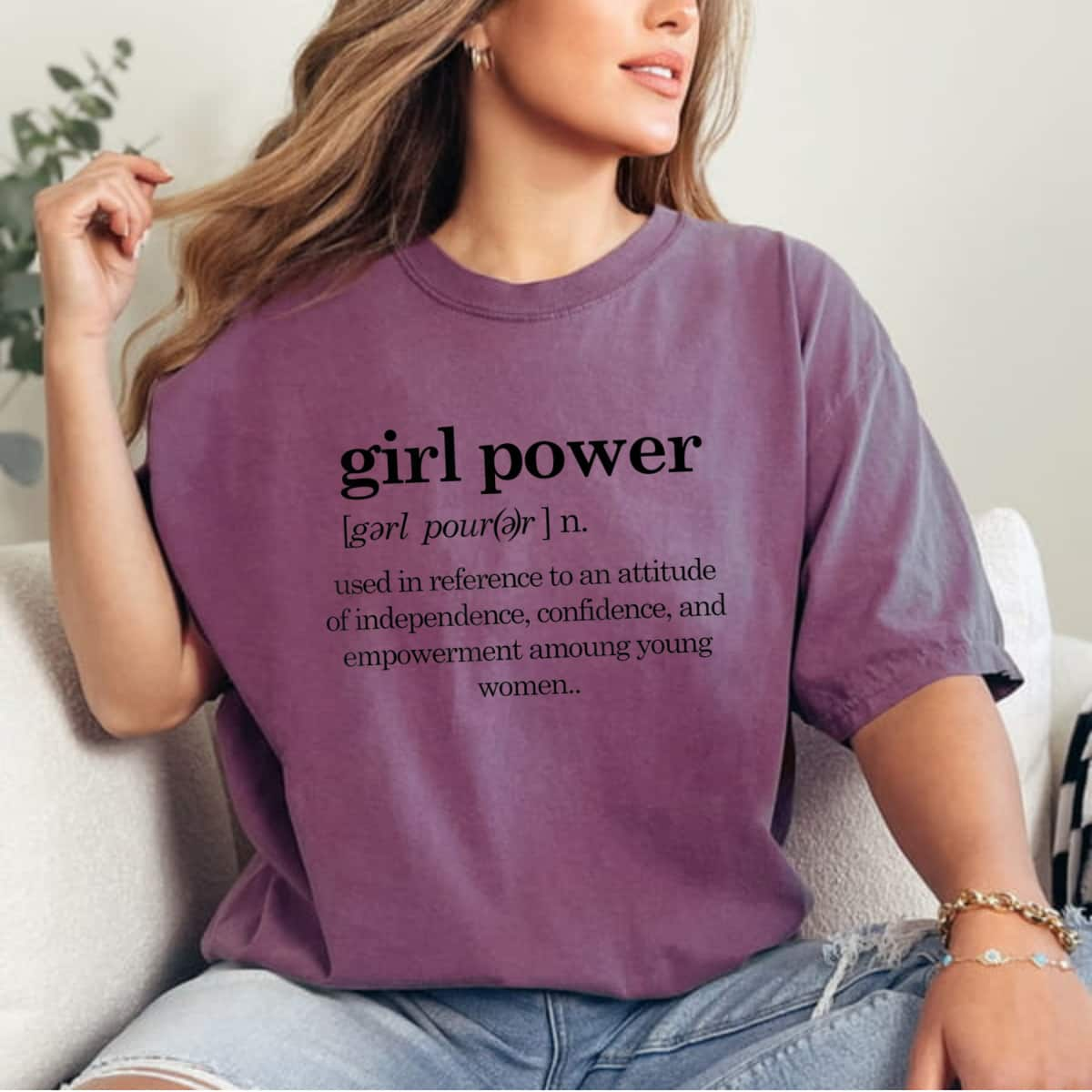 Girl Power Definition T-Shirt