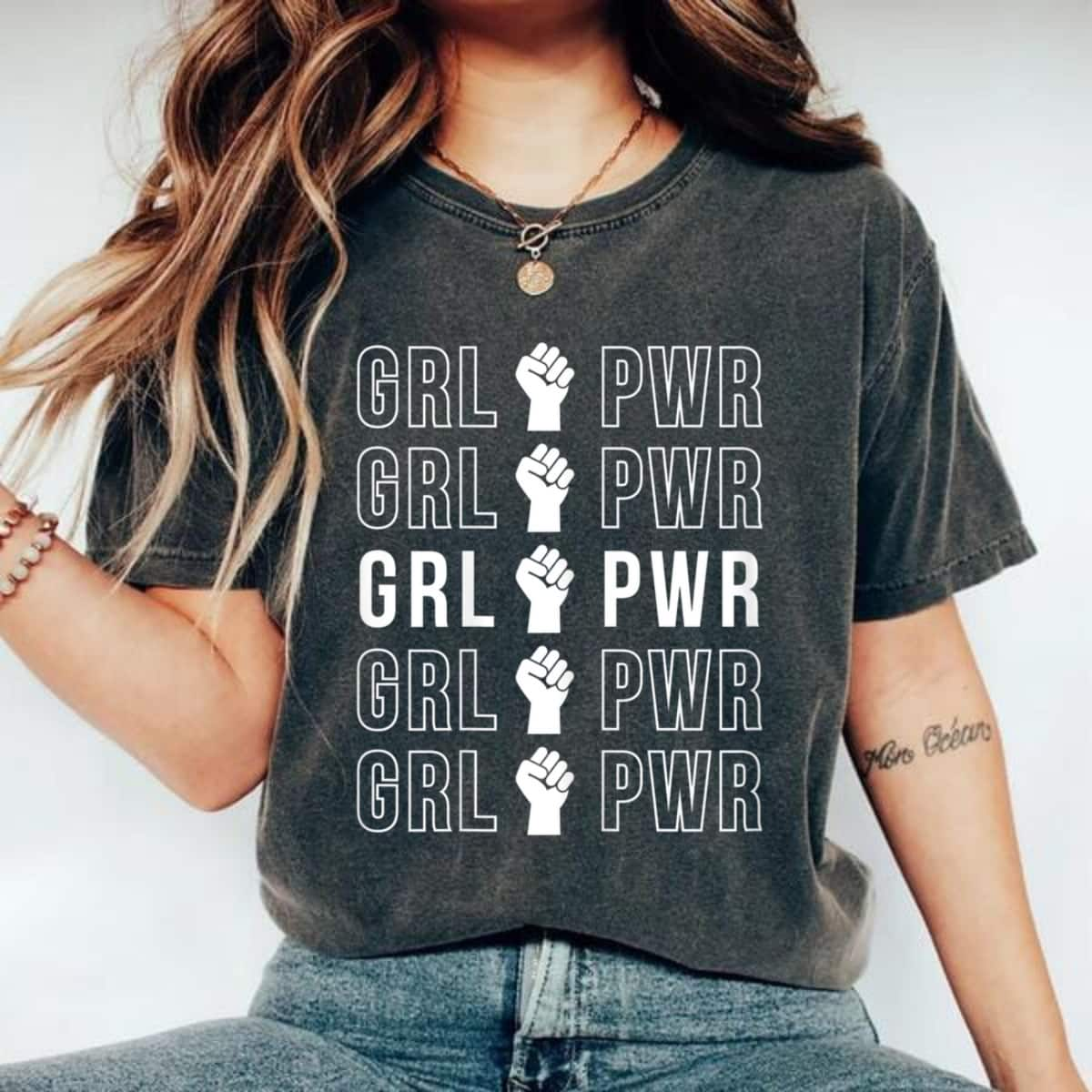 Feminist Girl Power For T-Shirt