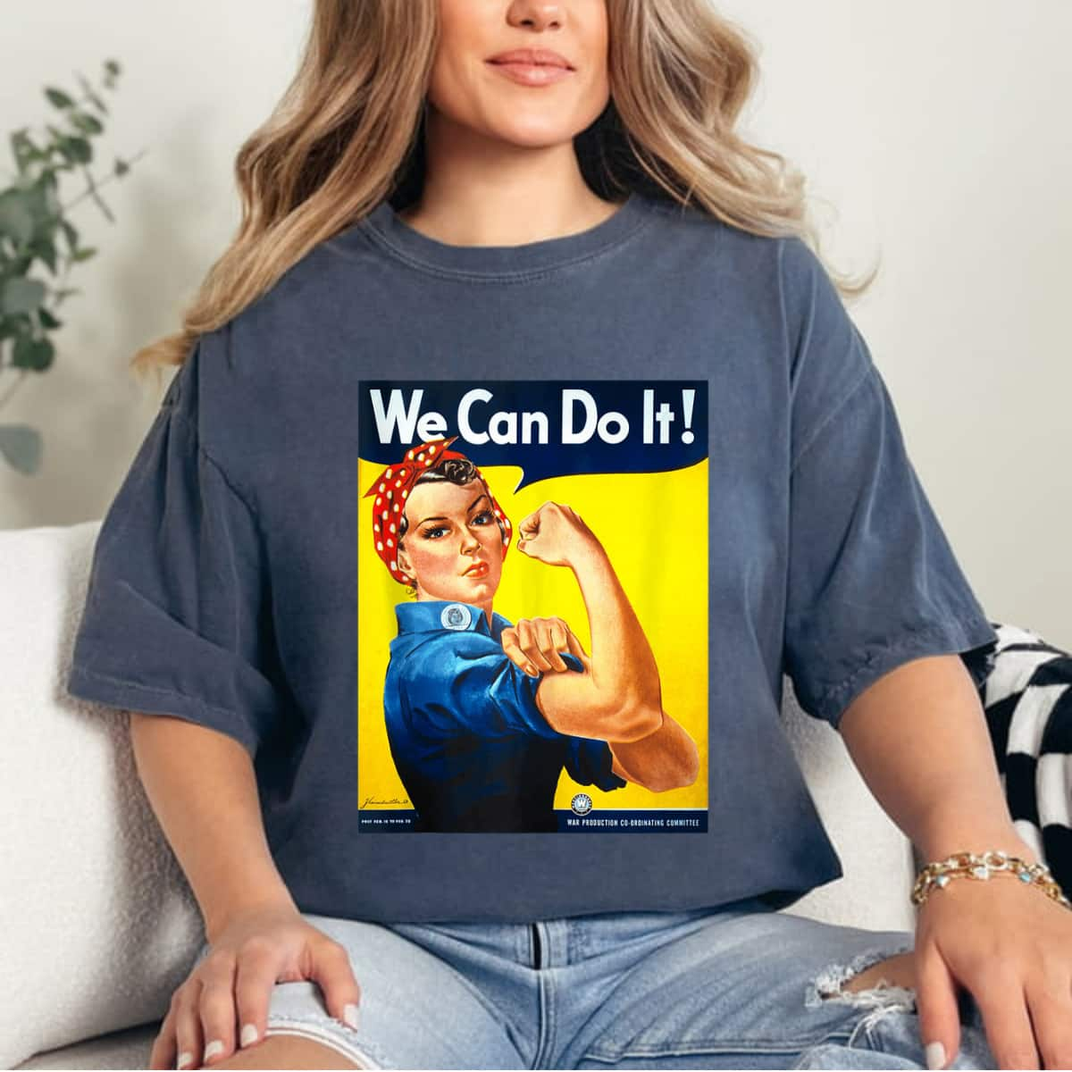 Rosie The Riveter - We Can Do It - Feminist T-Shirt