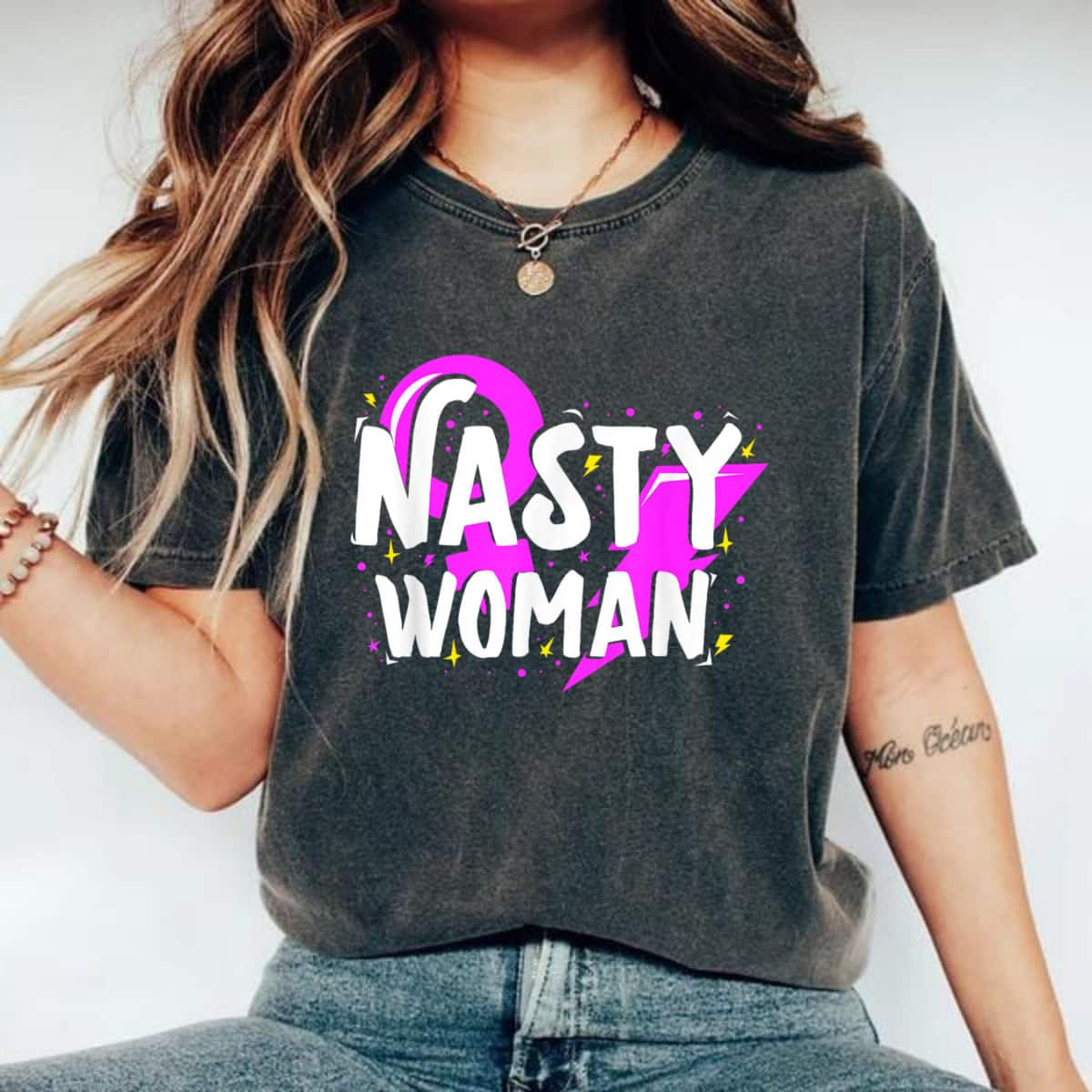 Feminist Nasty Woman Symbol T-Shirt