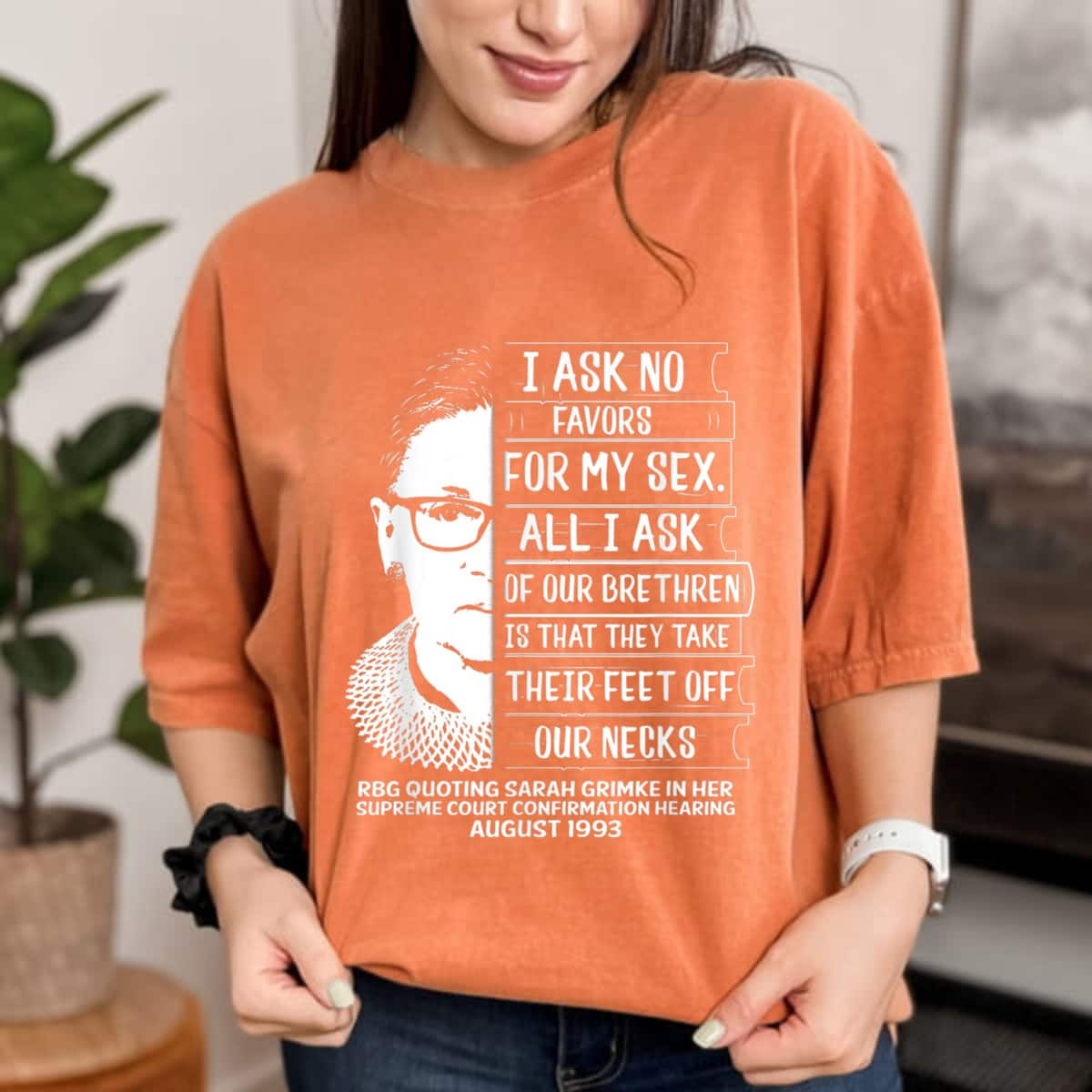 I Ask No Favor For My Sex Feminist Women Rights T-Shirt