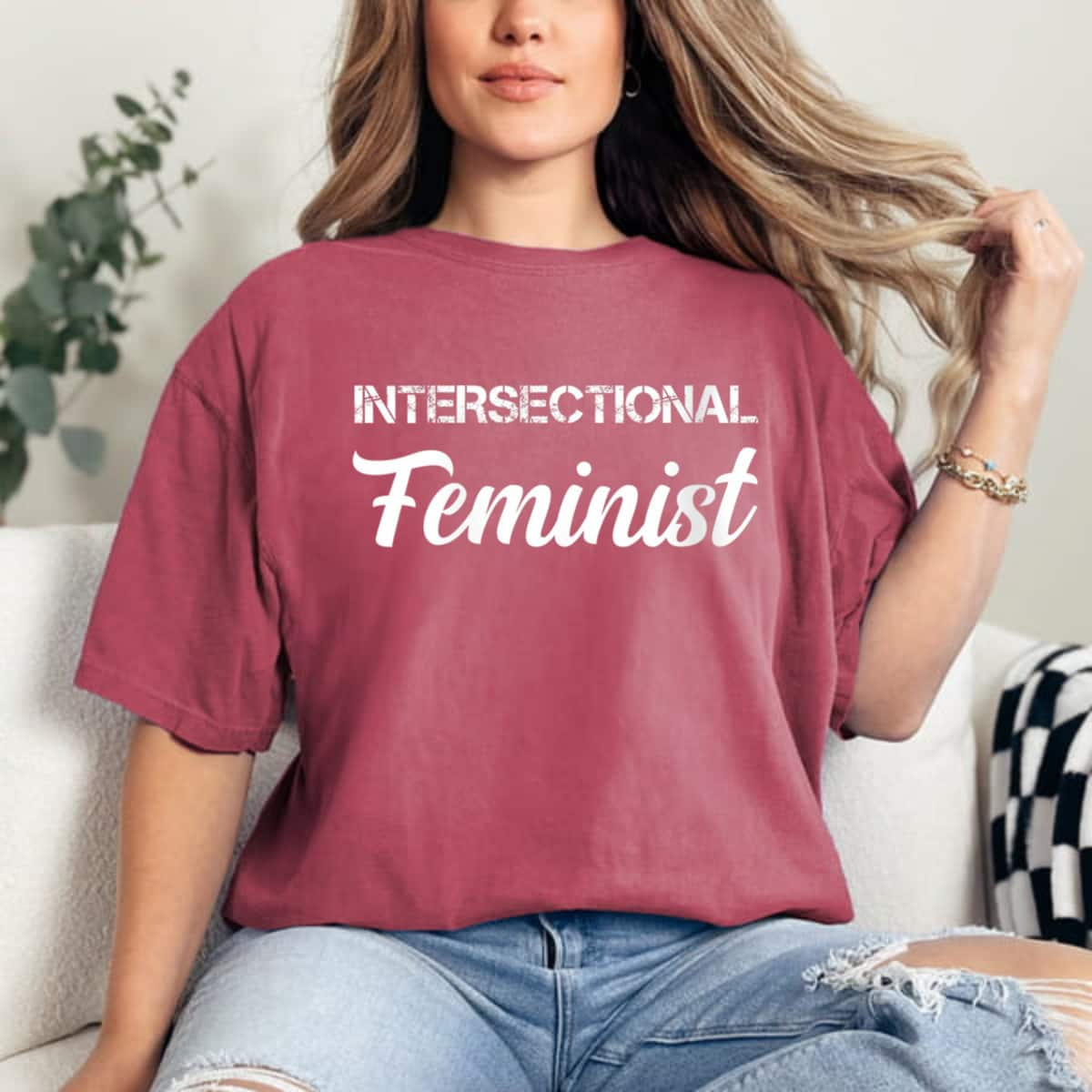 Womens Intersectional Feminist Feminism Intersectionality Identity T-Shirt