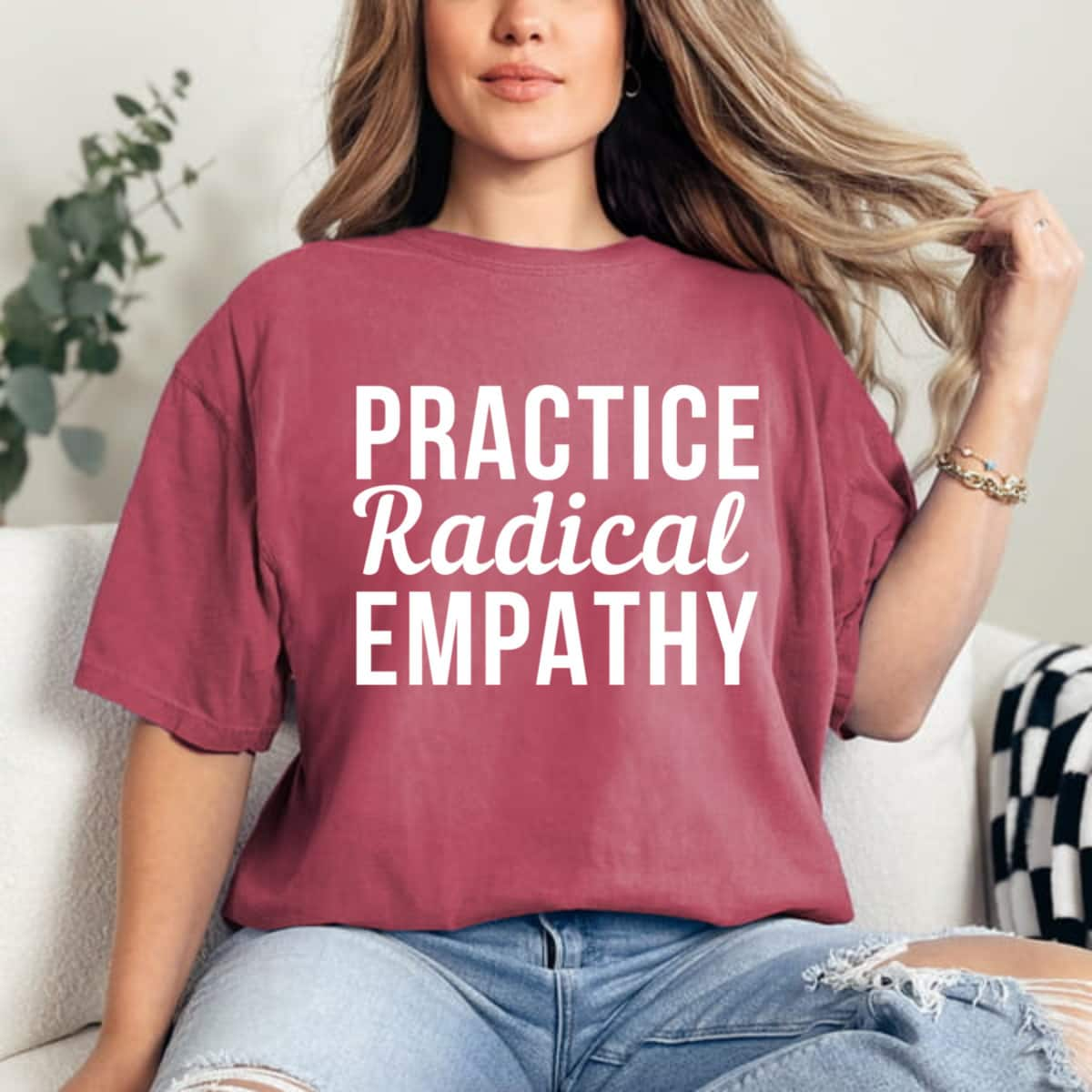 Practice Radical Empathy Feminist Equality T-Shirt