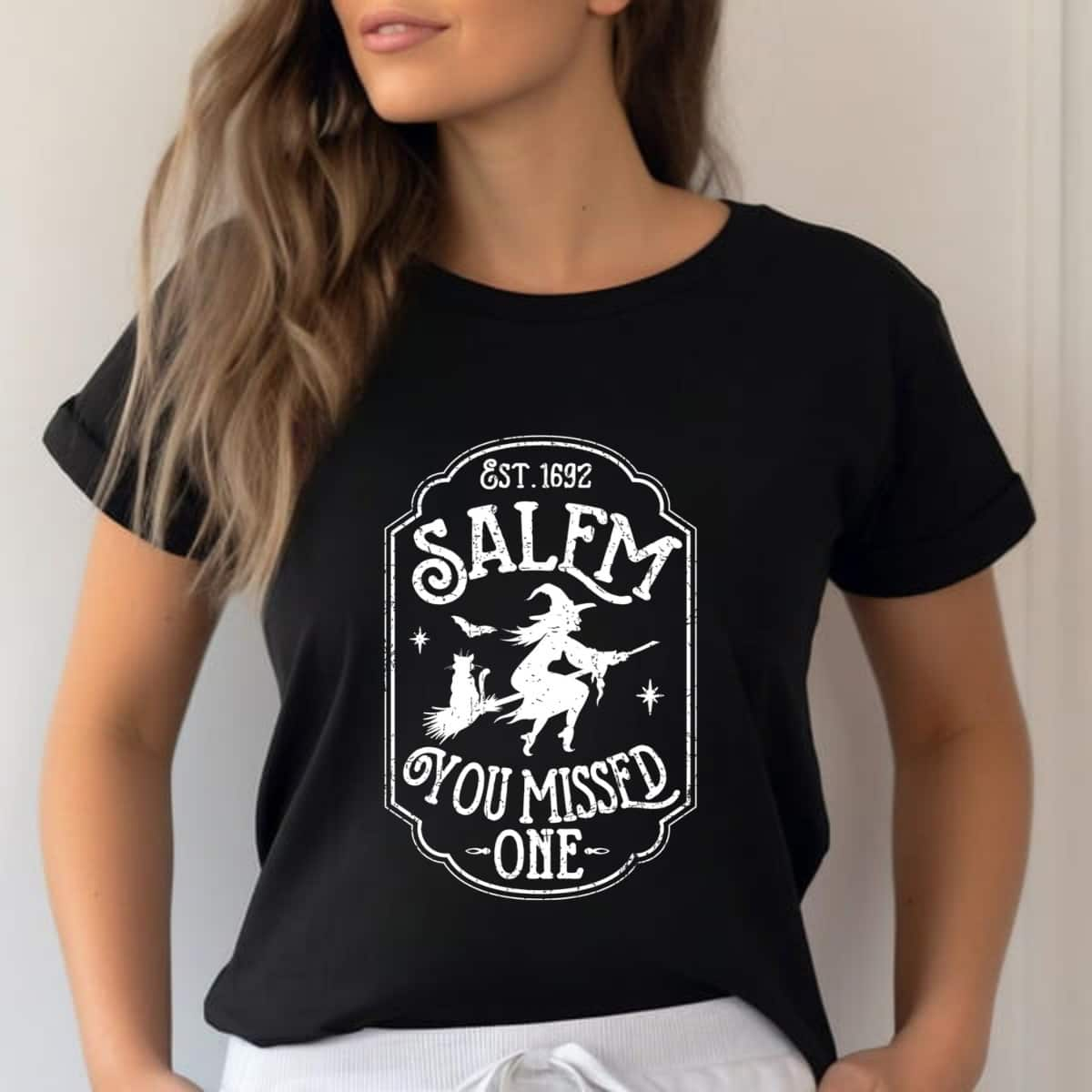 Salem You Missed One Halloween Feminist Salem Witch Trials T-Shirt