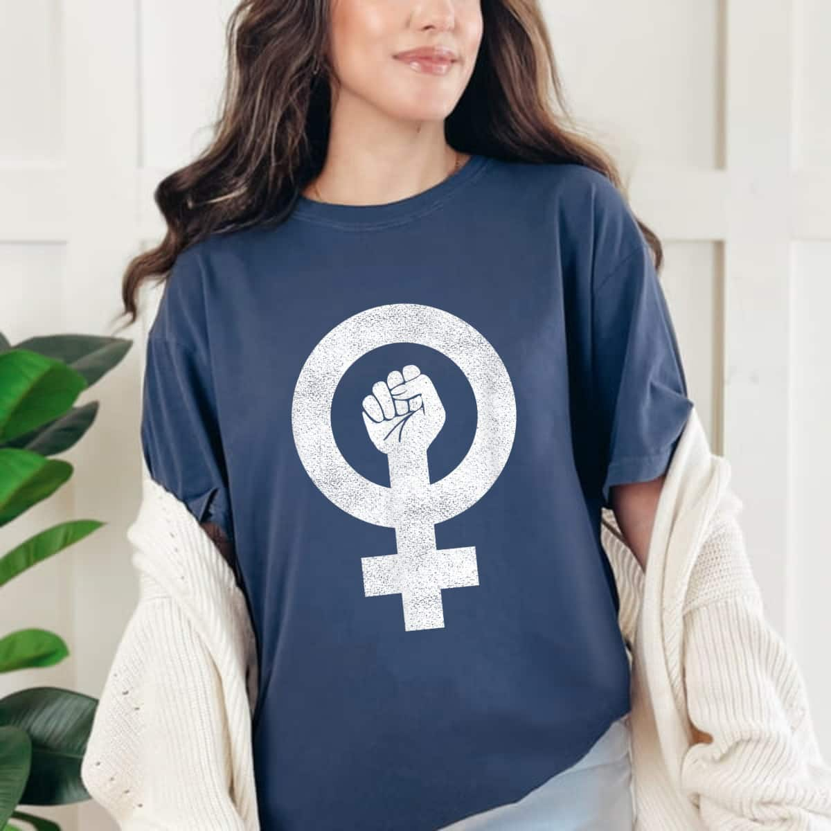 Female Resist Fist Feminist For LGBT & Womens Rights T-Shirt