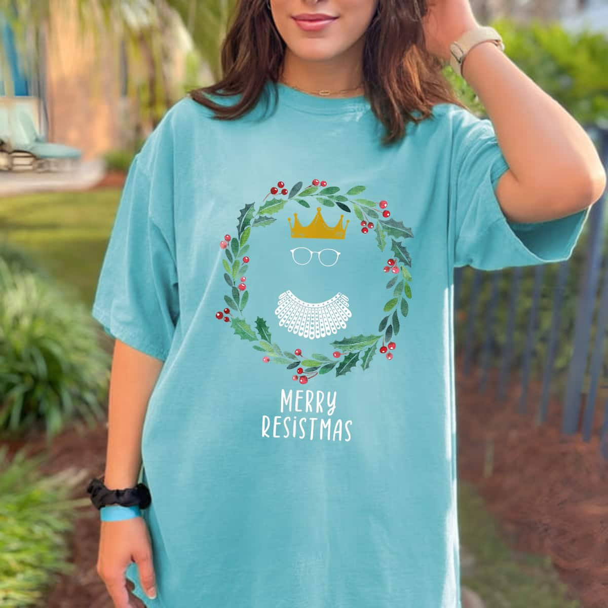 Merry Resistmas, Feminist Christmas T-Shirt