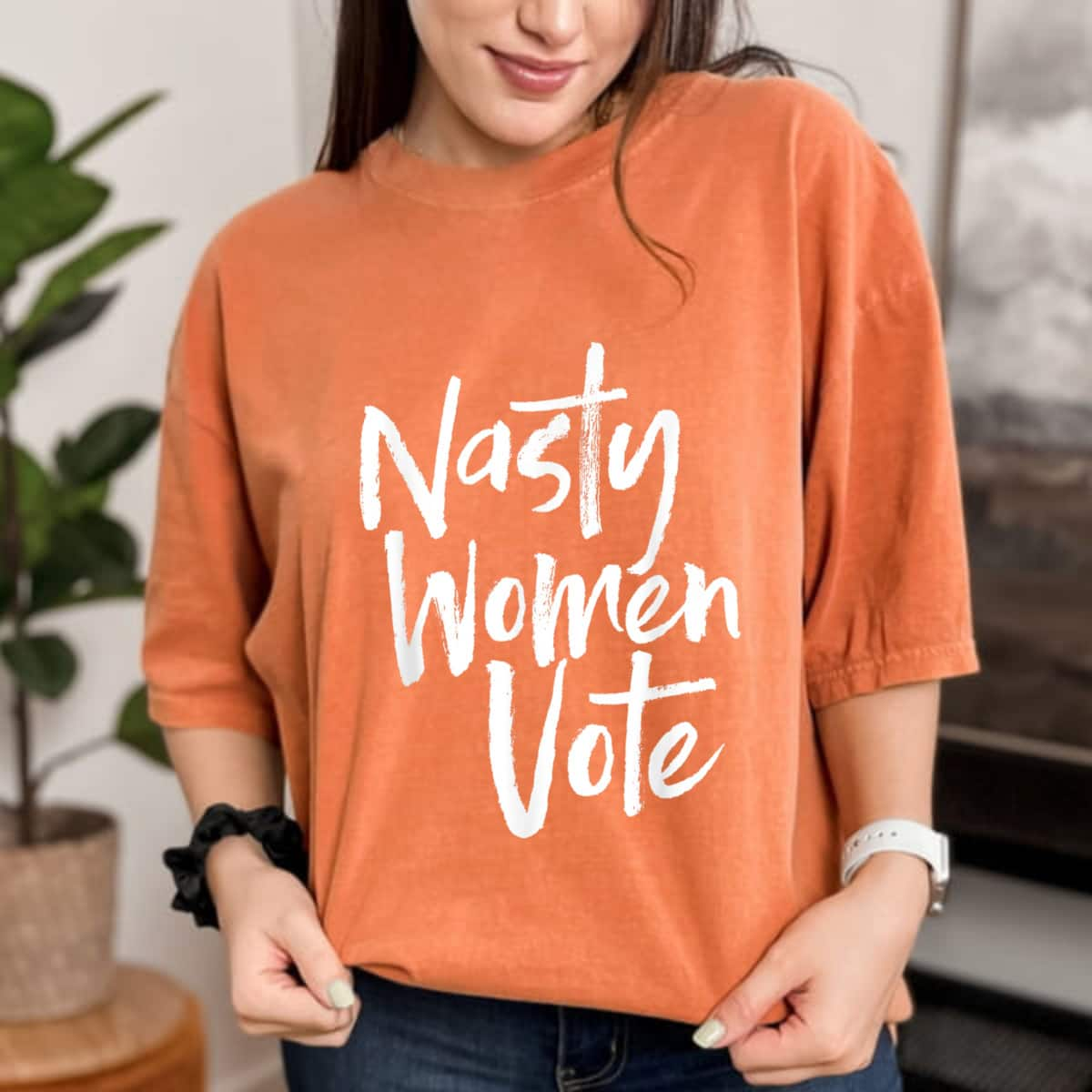 Nasty Women Vote, Nasty Woman, Election, Feminist Voting T-Shirt