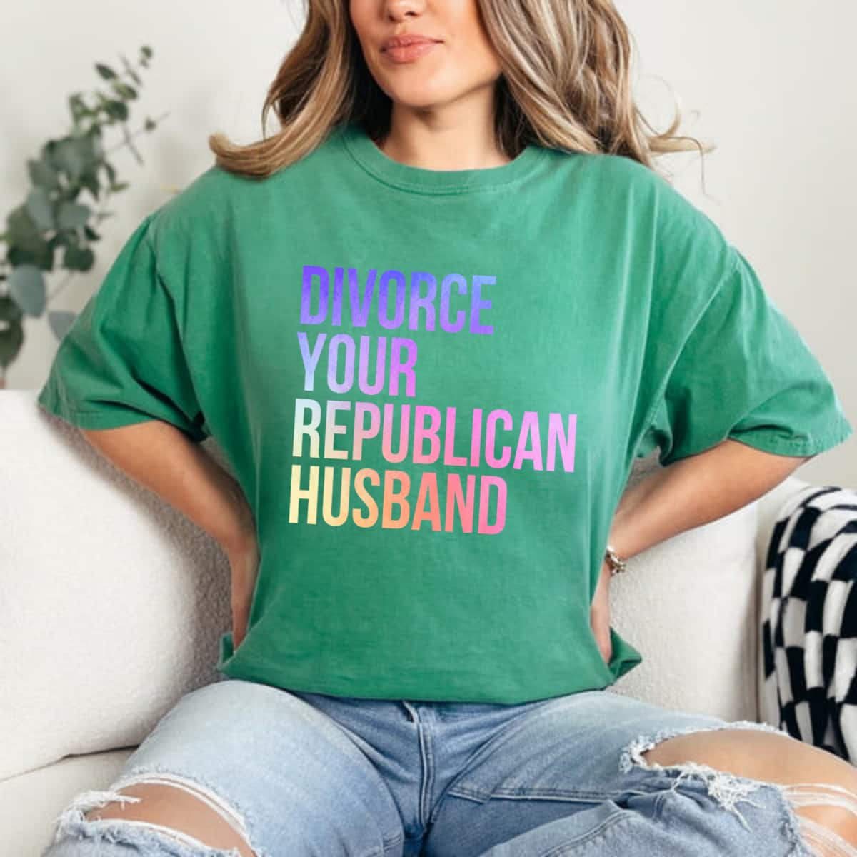 Divorce Your Republican Husband Feminist T-Shirt