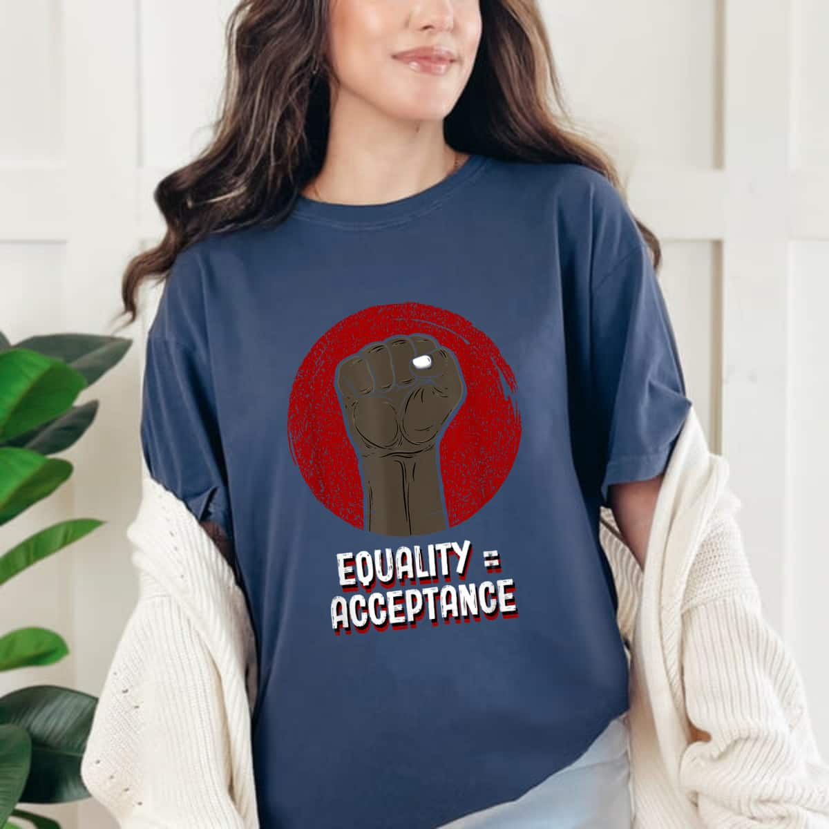 Equality Acceptance Social Justice Human Rights Diversity T-Shirt