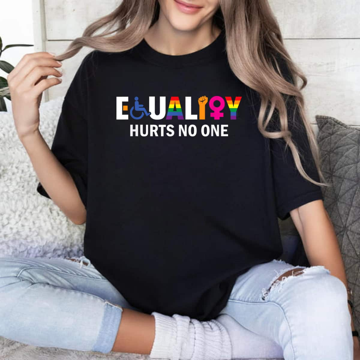 Equality Hurts No One Equality Human Rights Day T-Shirt