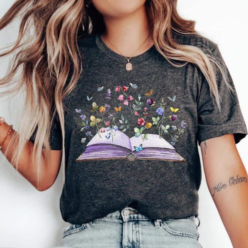 Reading Book T-Shirt Feminist Gifts