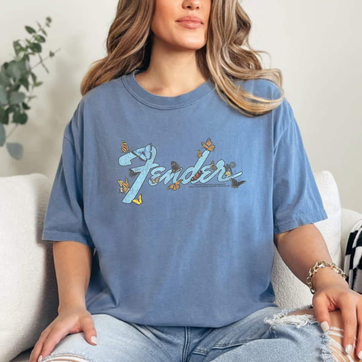 Butterfly Logo Fender T-Shirt