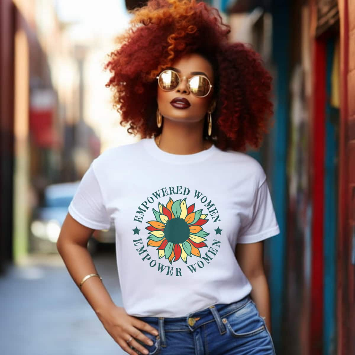 Empowered Flower T-Shirt