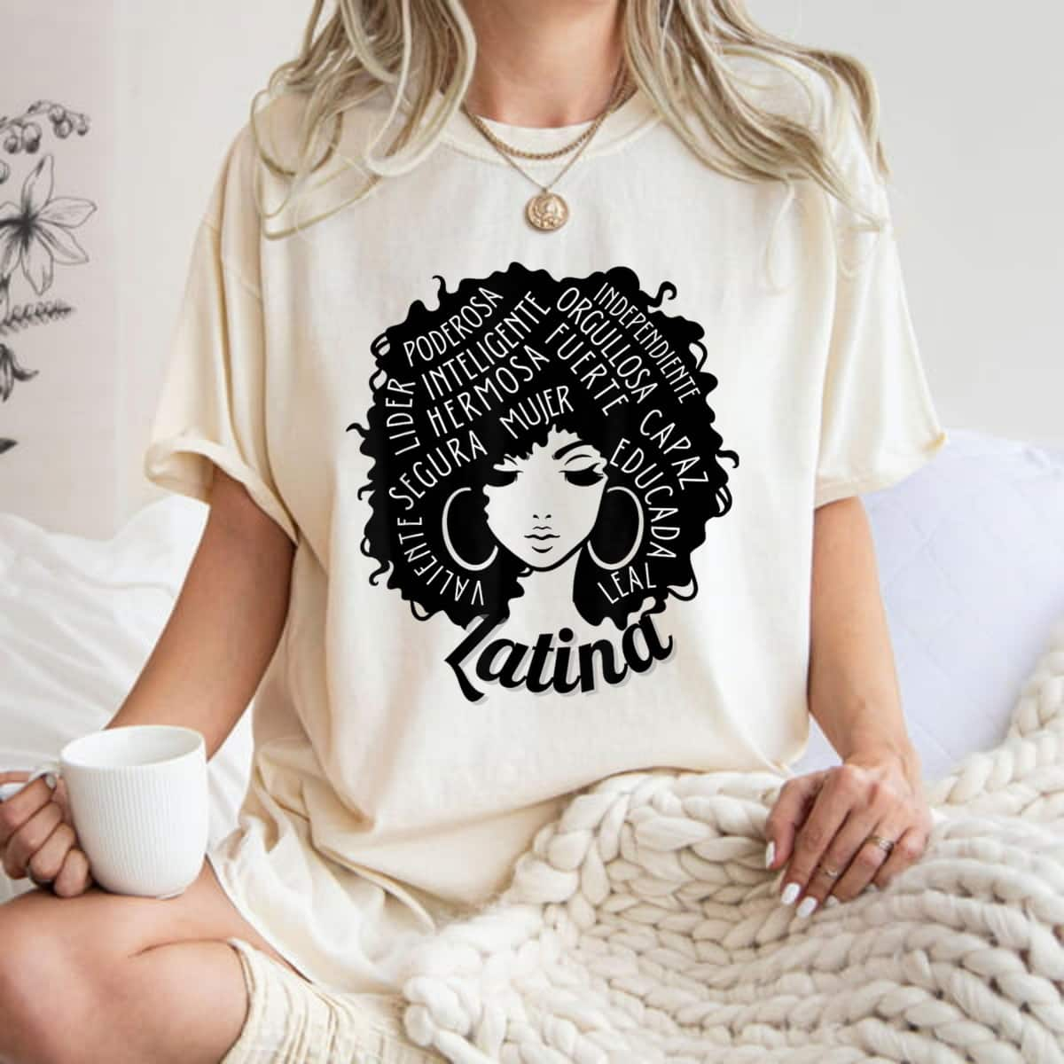 Reina Empowered Latina Pride T-Shirt