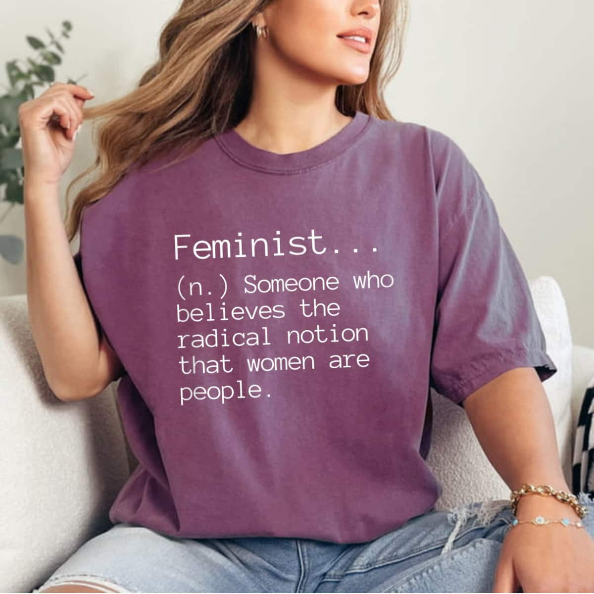 Feminist Definition Empowered T-Shirt