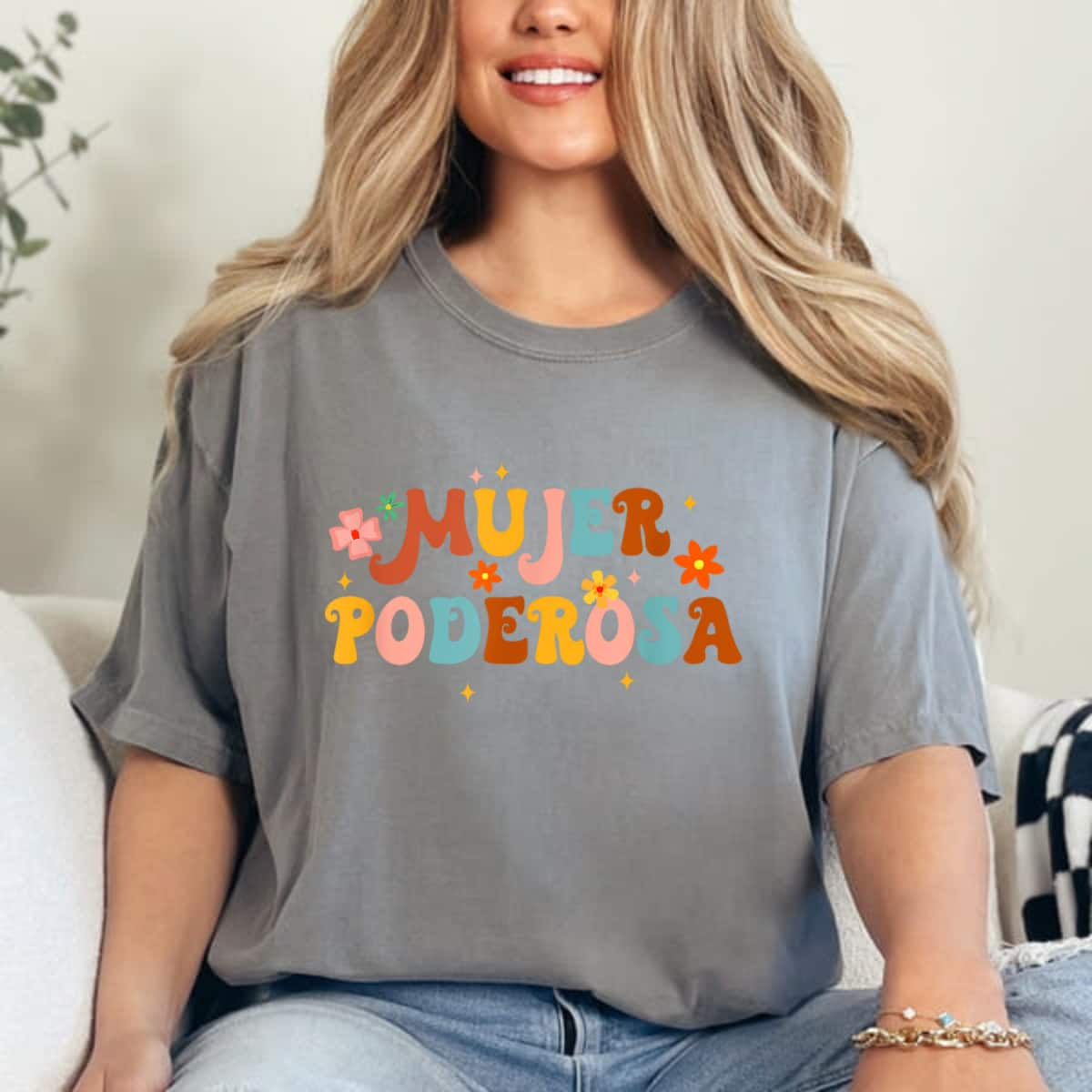 Mjer Poderosa Empowered Woman Power T-Shirt