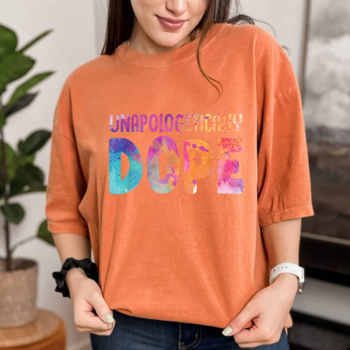 Empowered Dashiki Color Unapologetically Dope Melanin T-Shirt